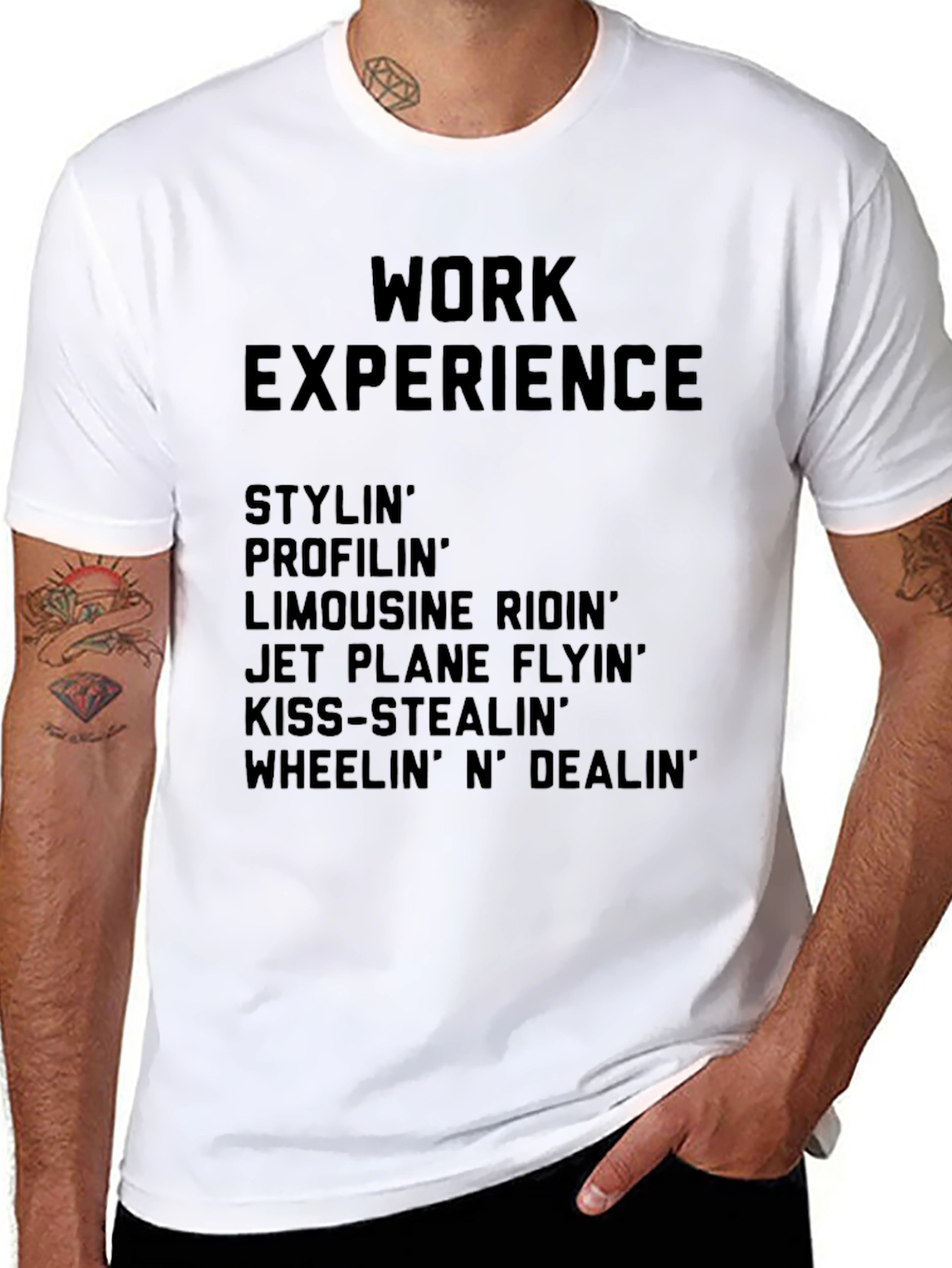 Work Experience Graphic Tee - Stylin & Profilin