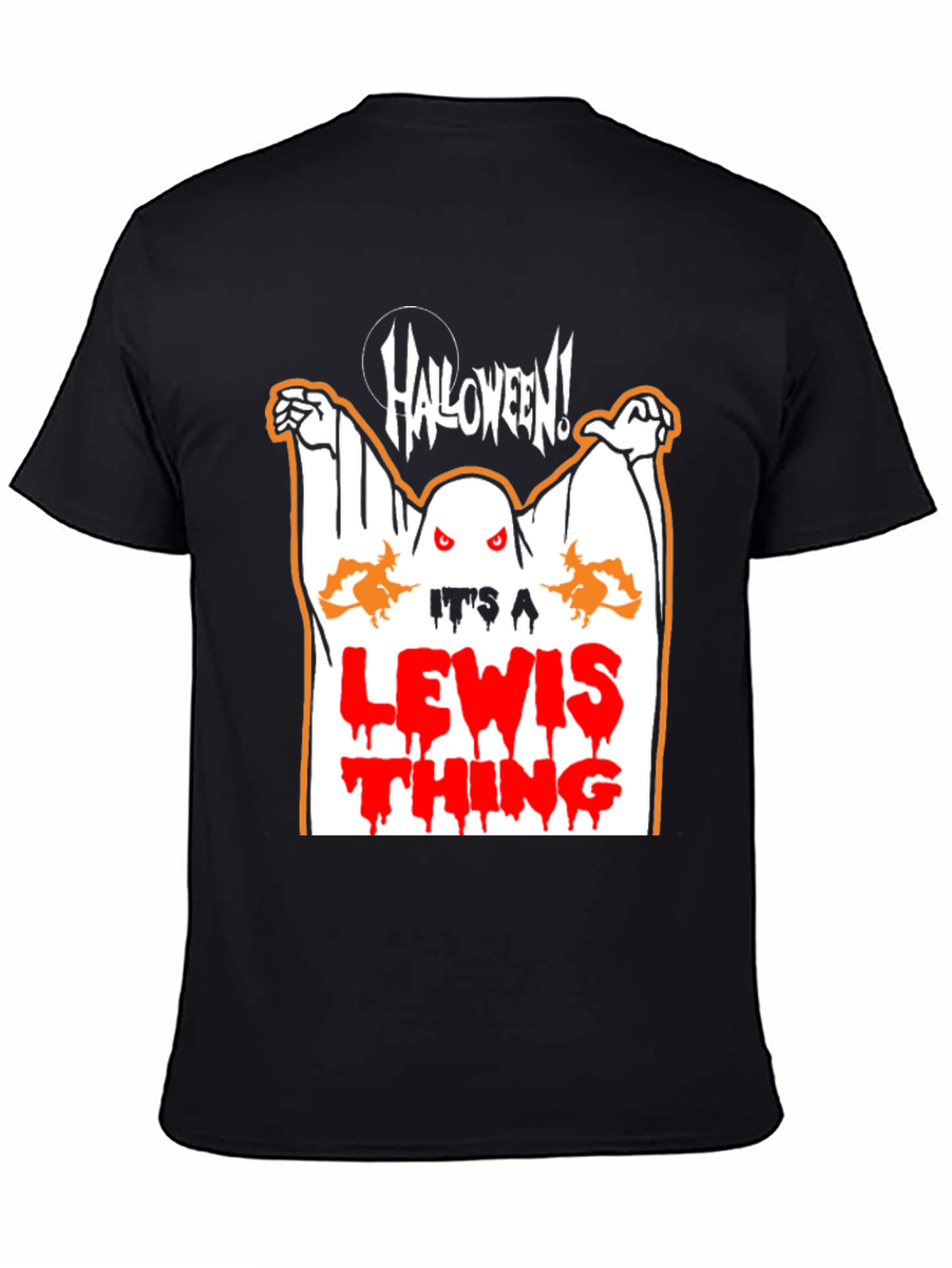 Halloween Ghost T-Shirt - Its A Lewis Thing!