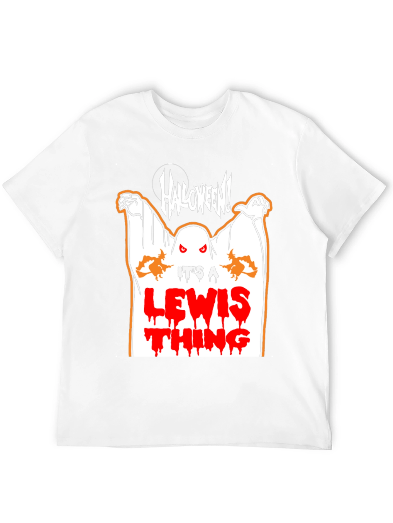 Halloween Ghost T-Shirt - Its A Lewis Thing!