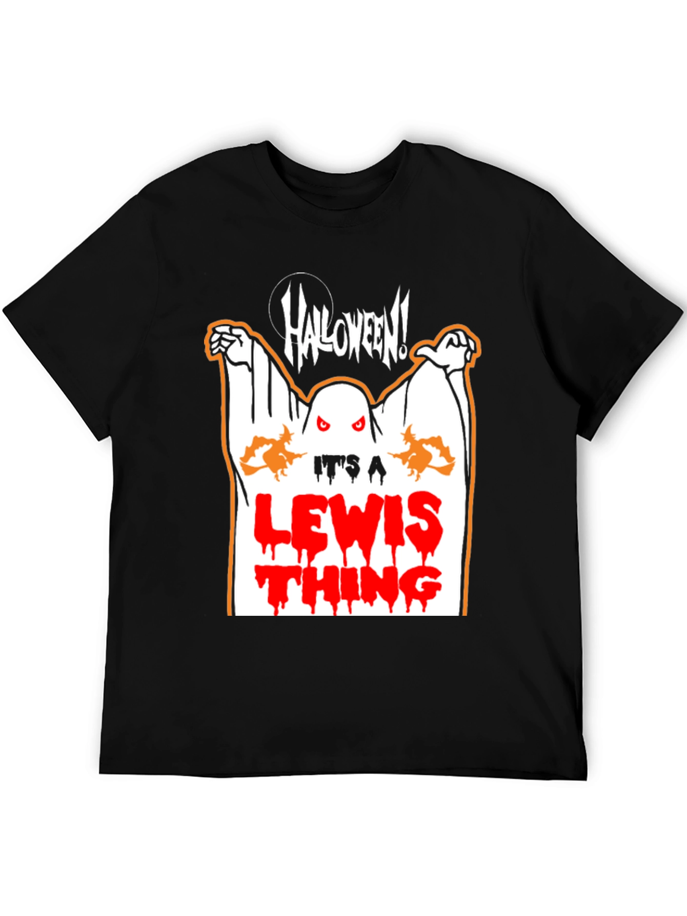 Halloween Ghost T-Shirt - Its A Lewis Thing!