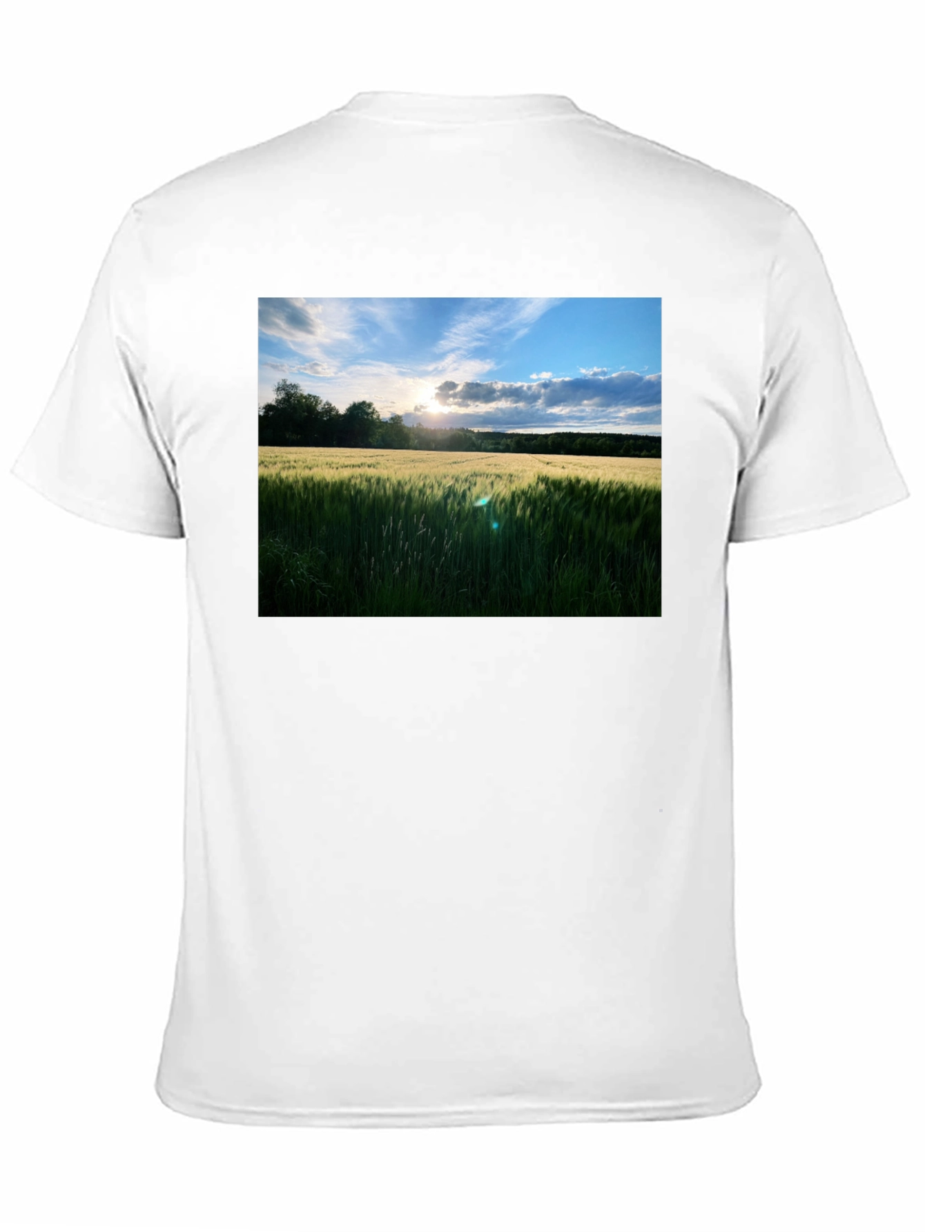 Wheat Field Sunset T-Shirt