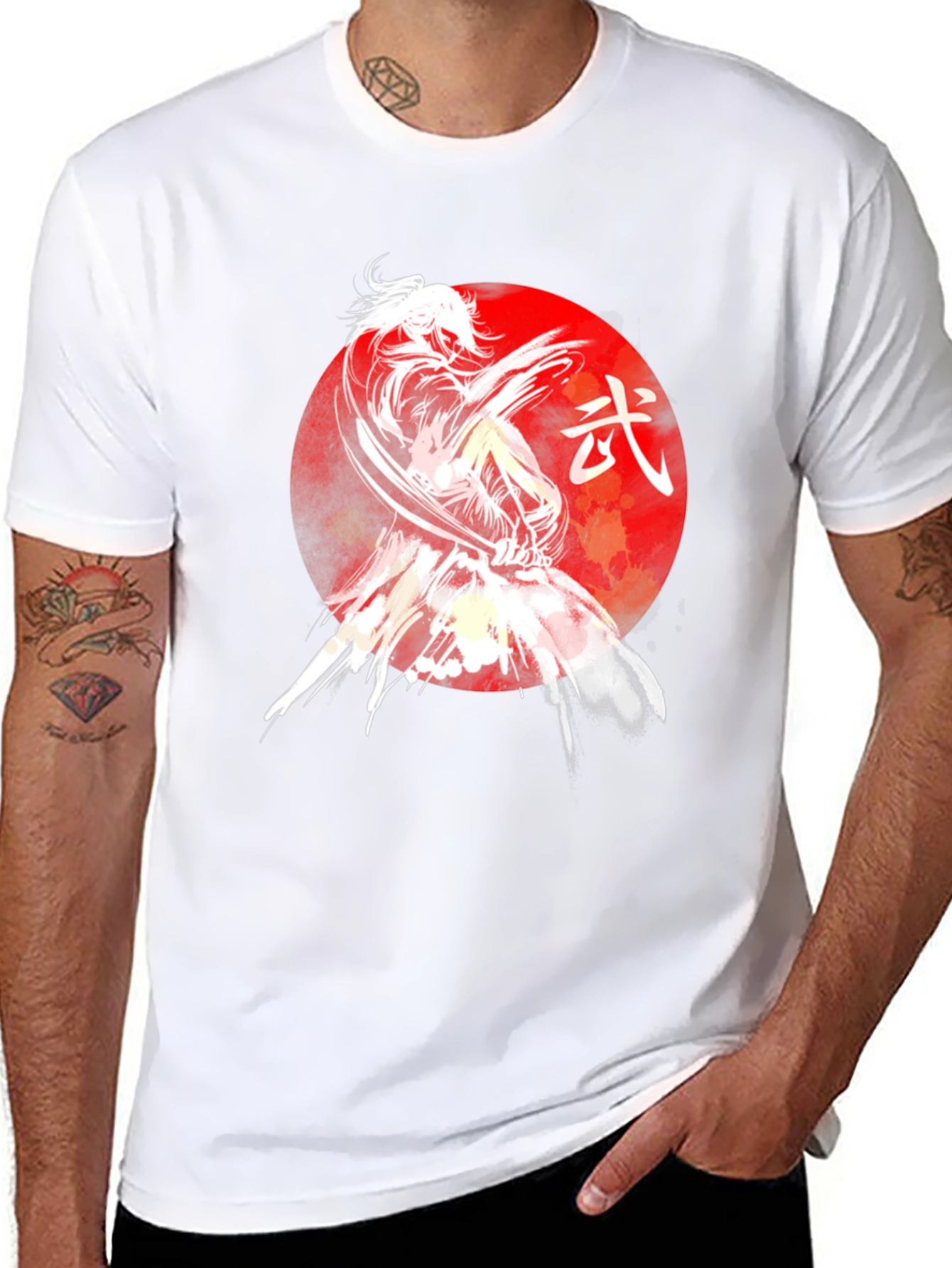 Samurai Warrior T-Shirt - Martial Arts Graphic Tee