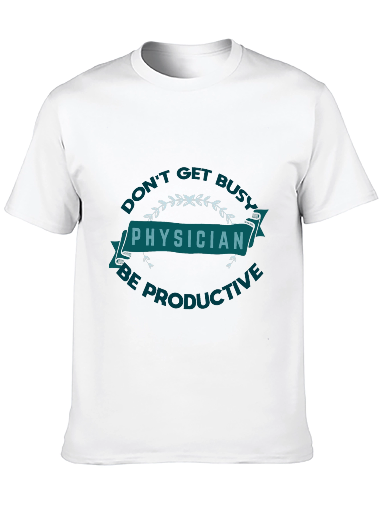 Physician Productivity Black T-Shirt