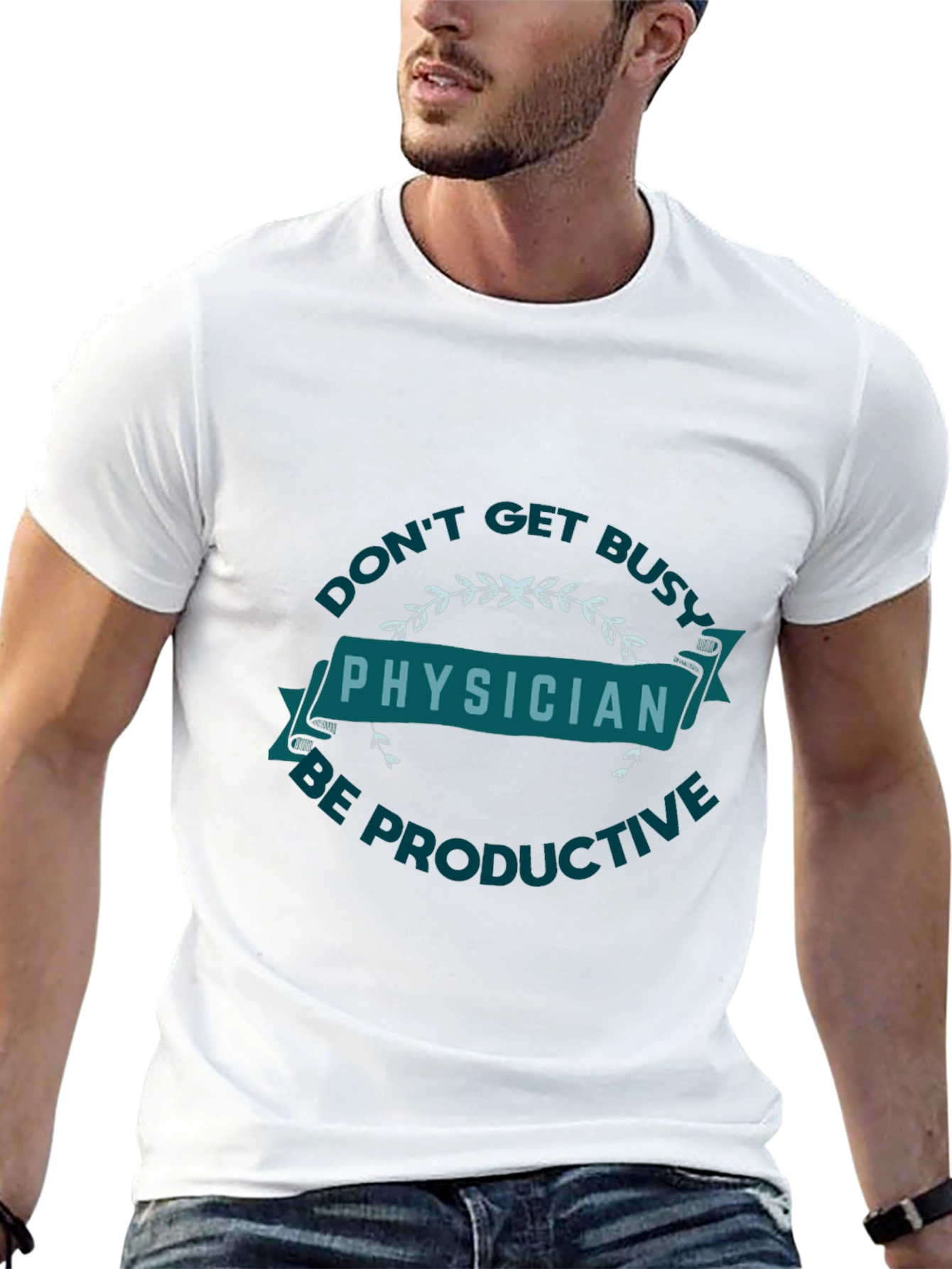 Physician Productivity Black T-Shirt