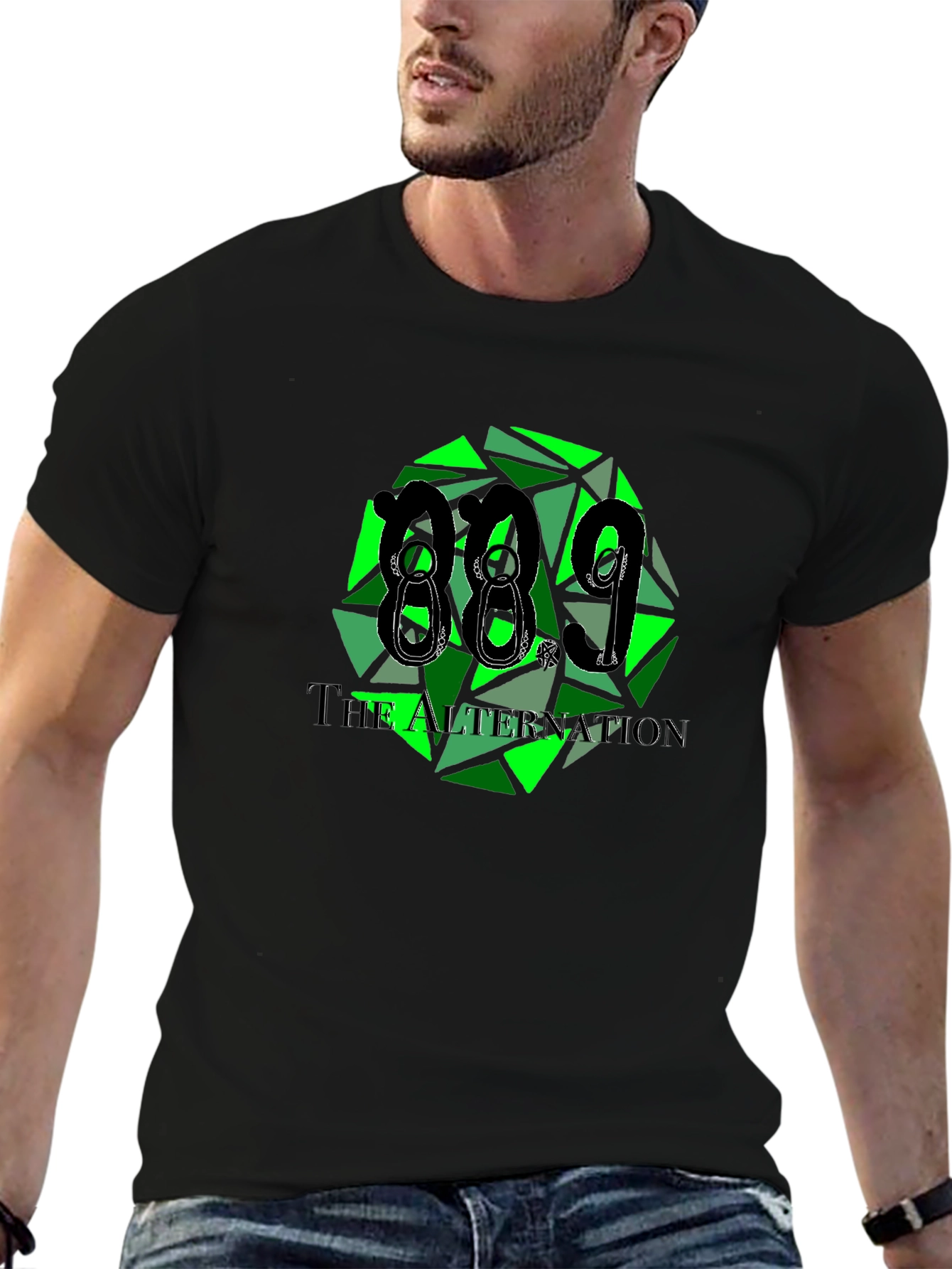 The Alternation Graphic T-Shirt - Black