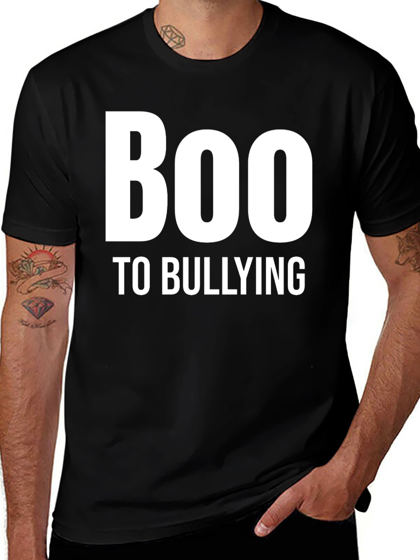 Boo To Bullying T-Shirt - Anti-Bullying Awareness