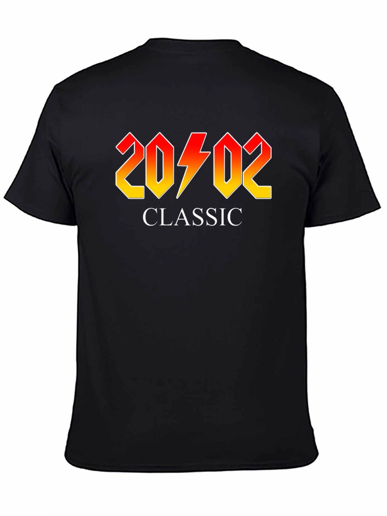 20⚡️02 Classic Black T-Shirt