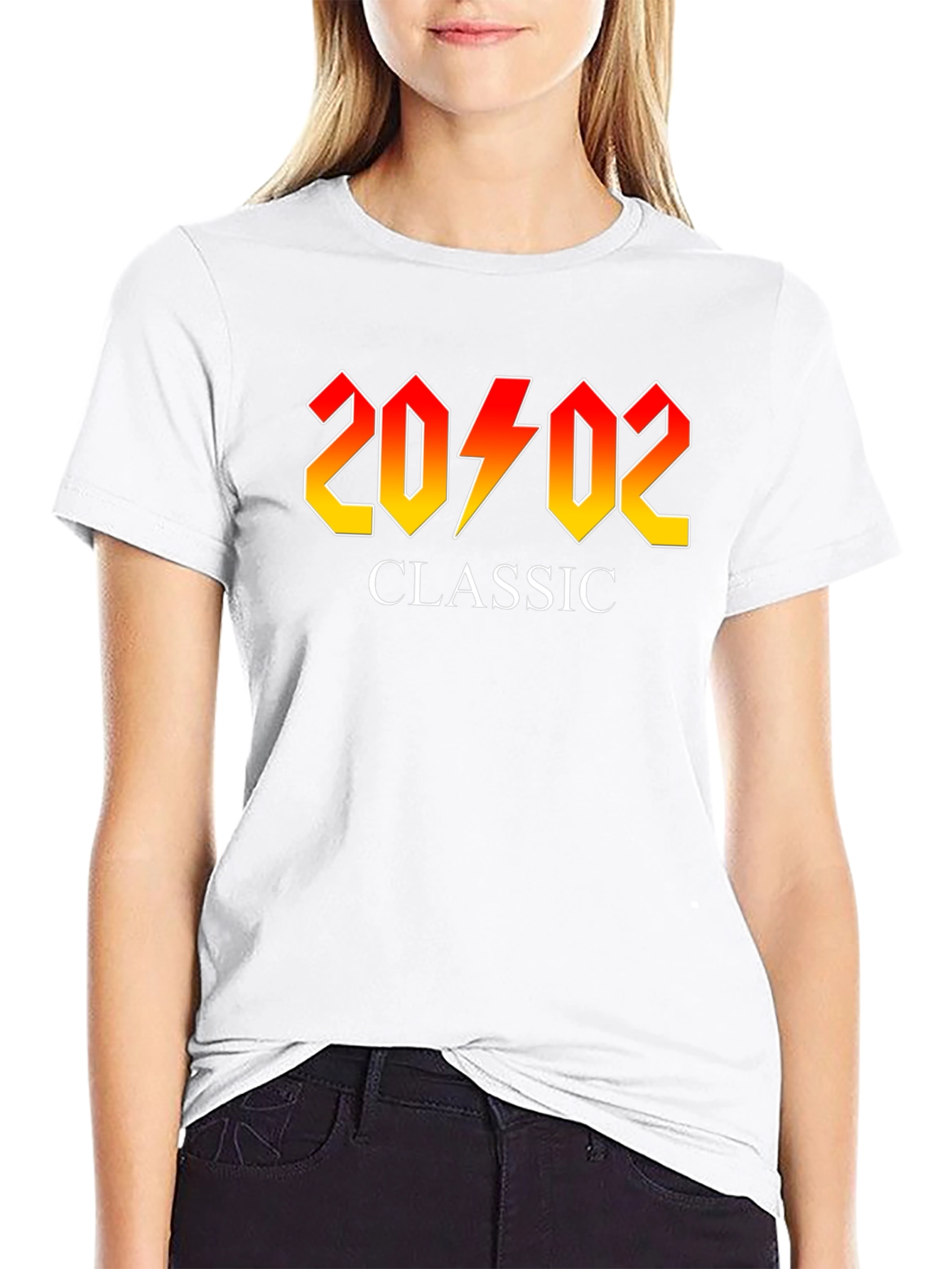20⚡️02 Classic Black T-Shirt