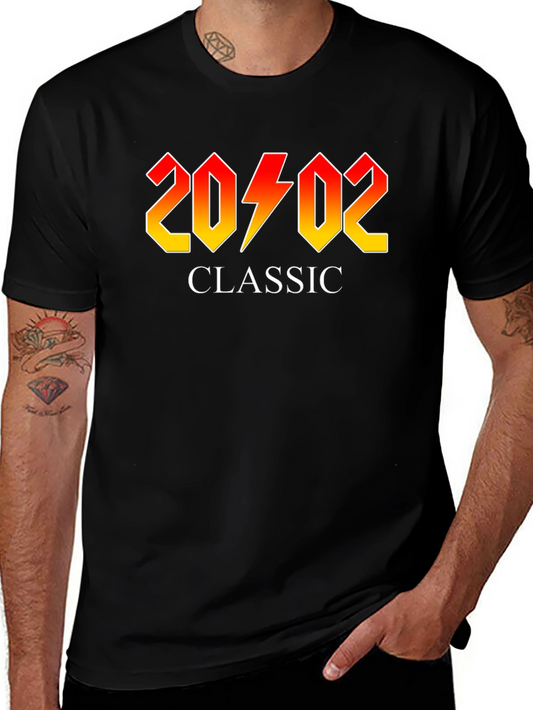 20⚡️02 Classic Black T-Shirt