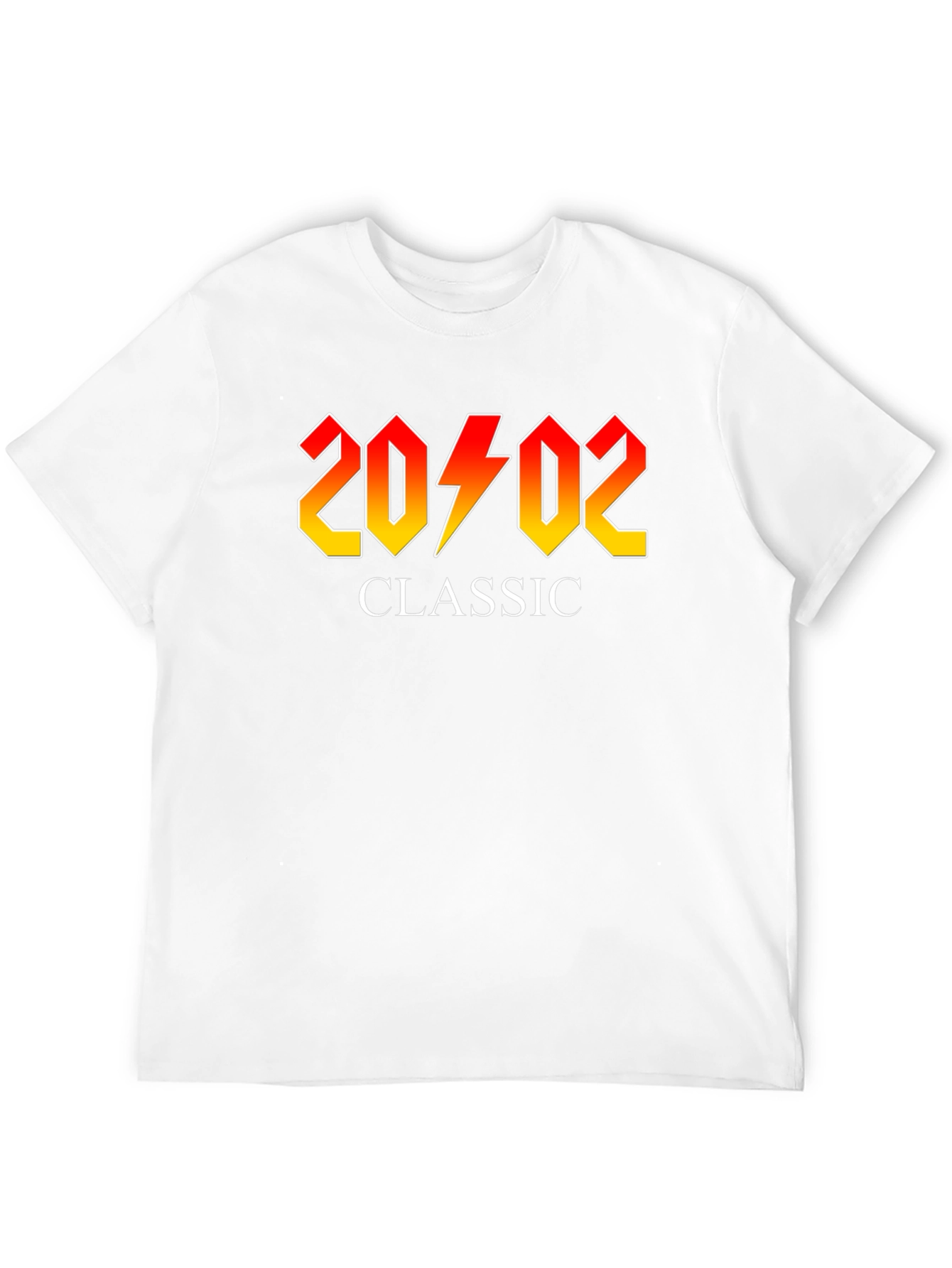 20⚡️02 Classic Black T-Shirt