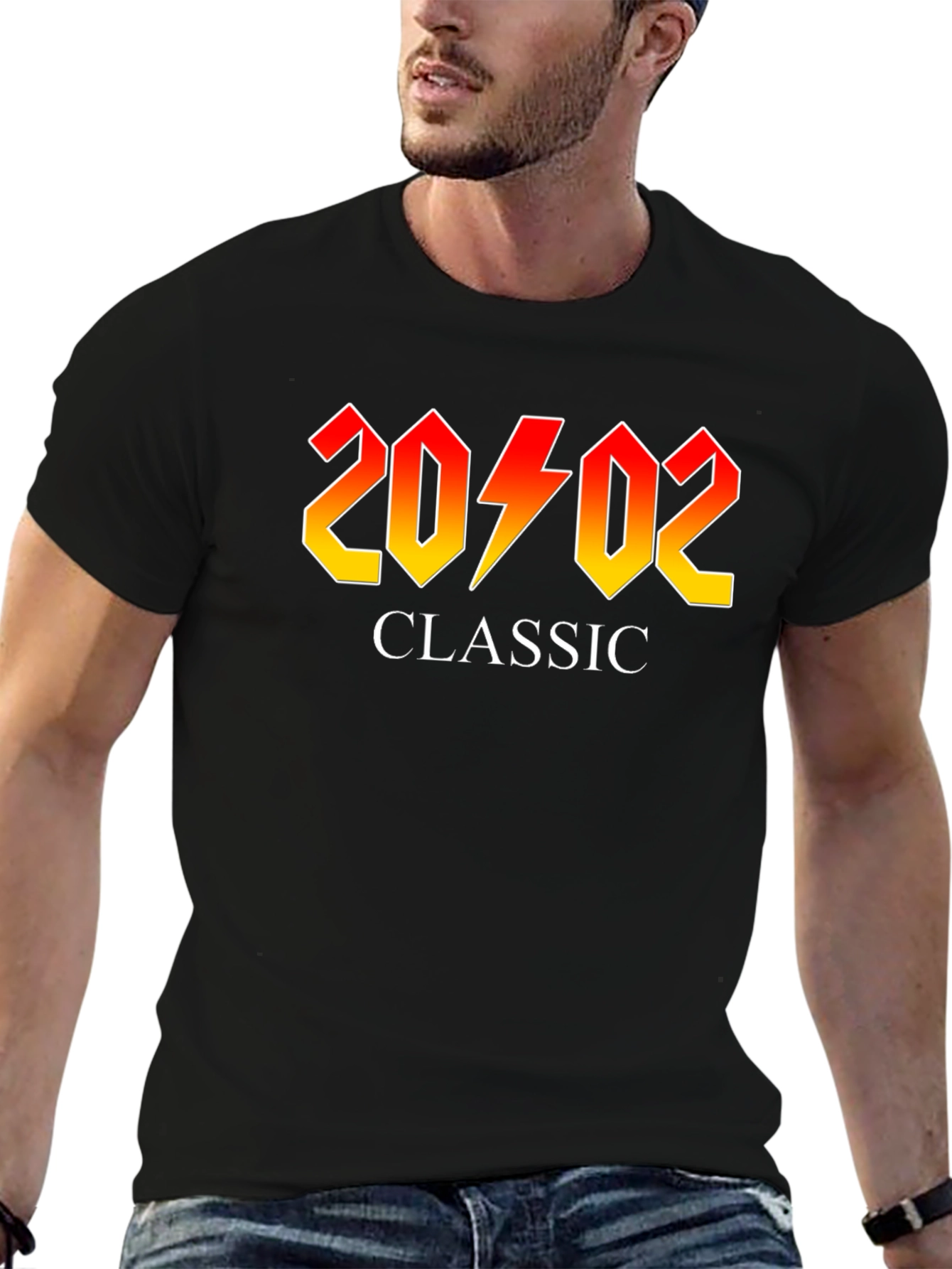 20⚡️02 Classic Black T-Shirt