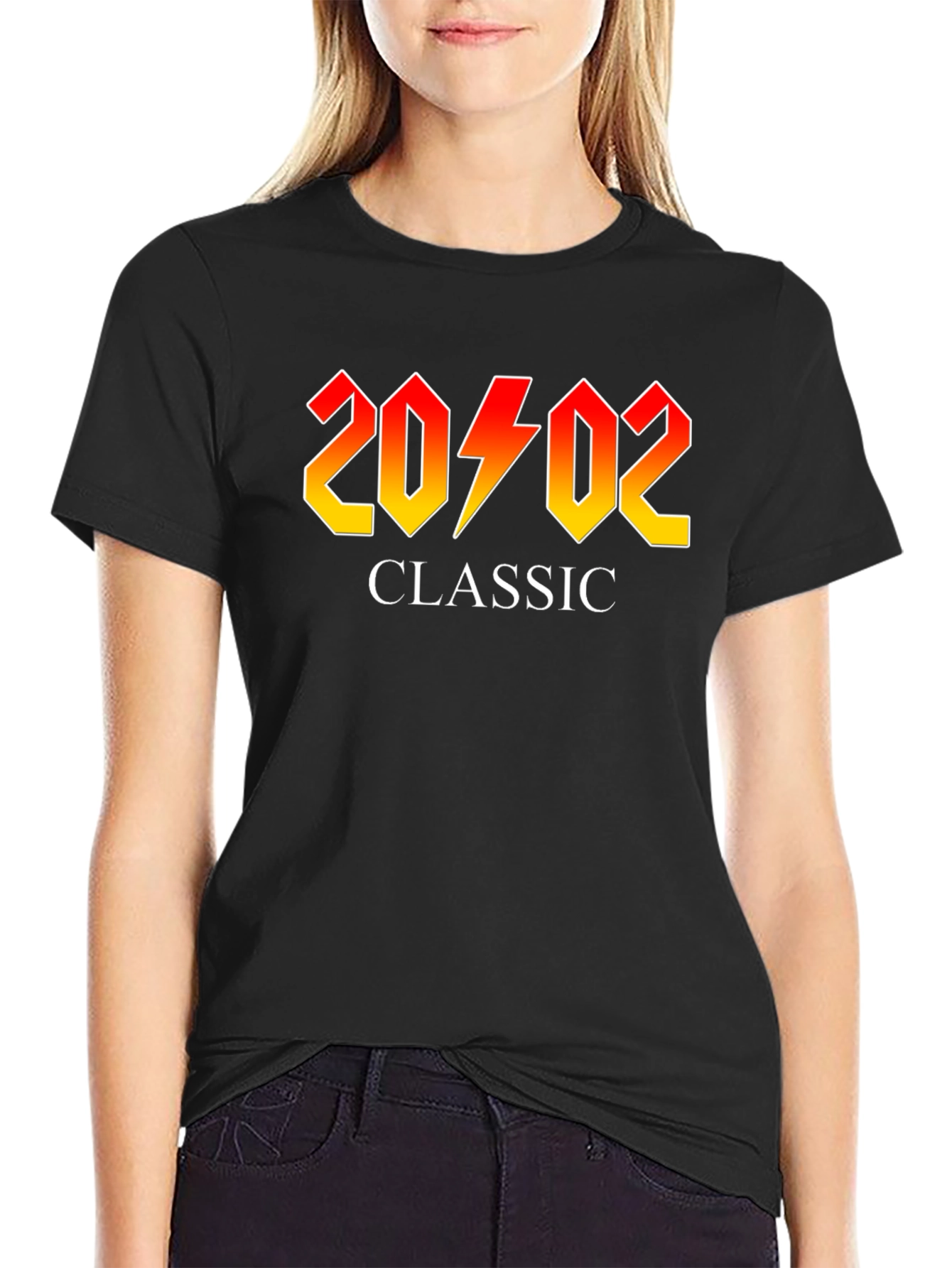 20⚡️02 Classic Black T-Shirt