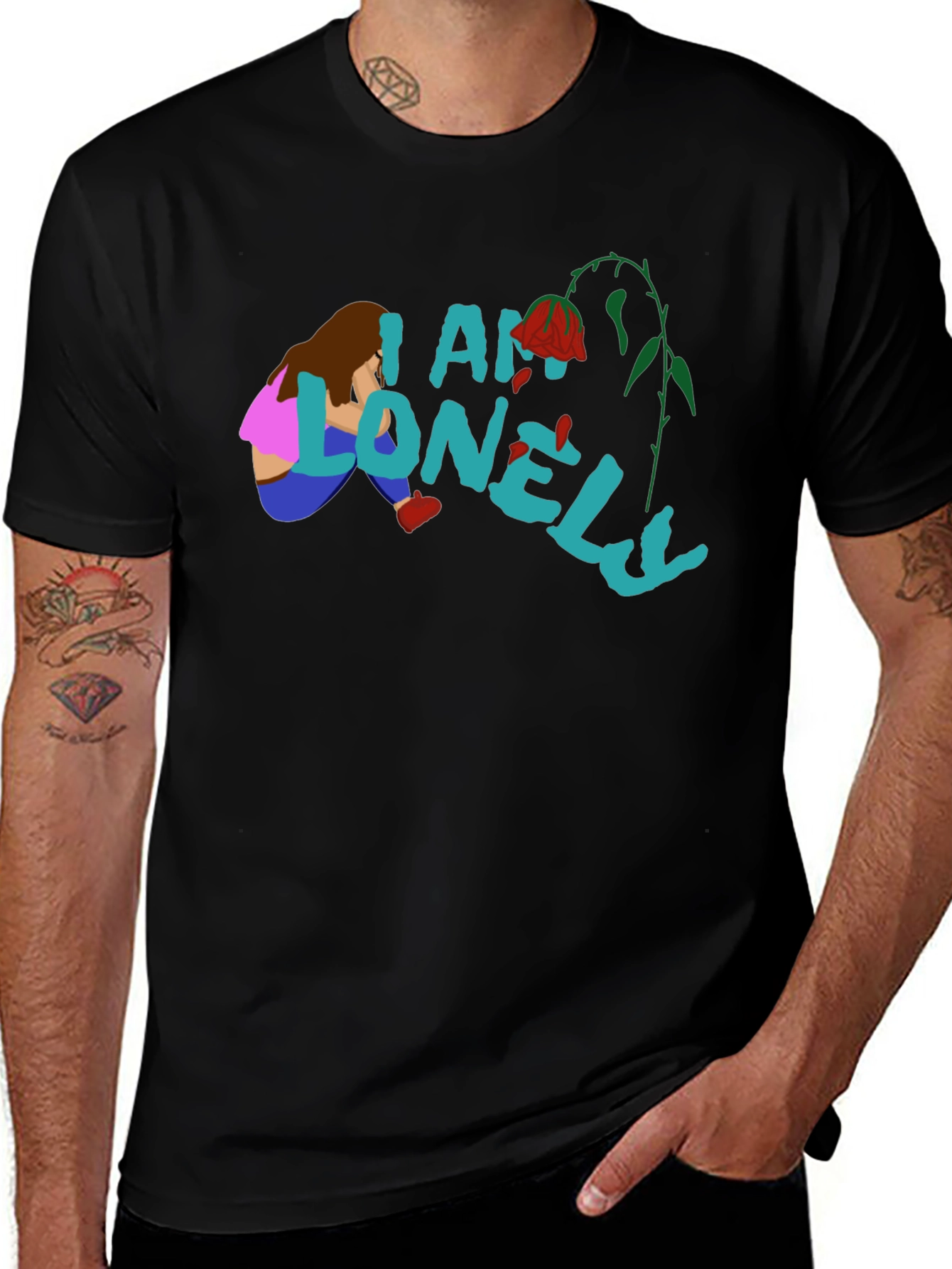 I am Lonely Graphic T-Shirt