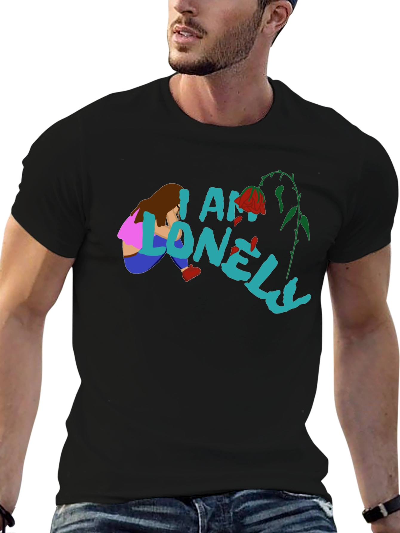 I am Lonely Graphic T-Shirt
