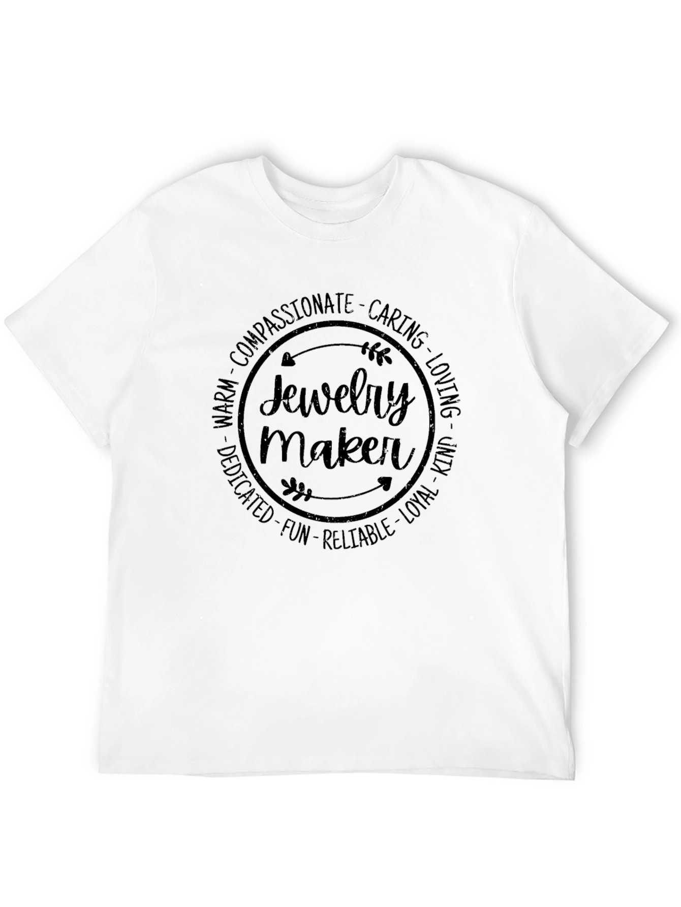 Jewelry Maker Graphic Tee - Compassionate Caring Loving
