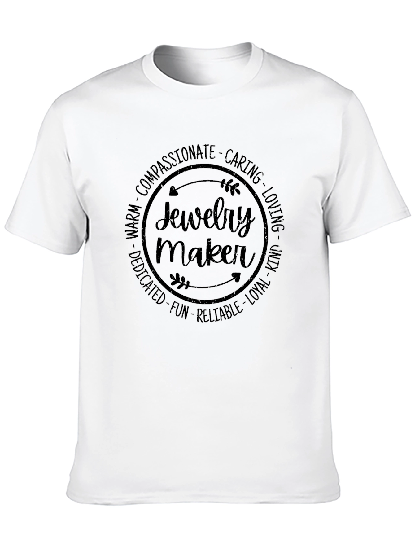 Jewelry Maker Graphic Tee - Compassionate Caring Loving