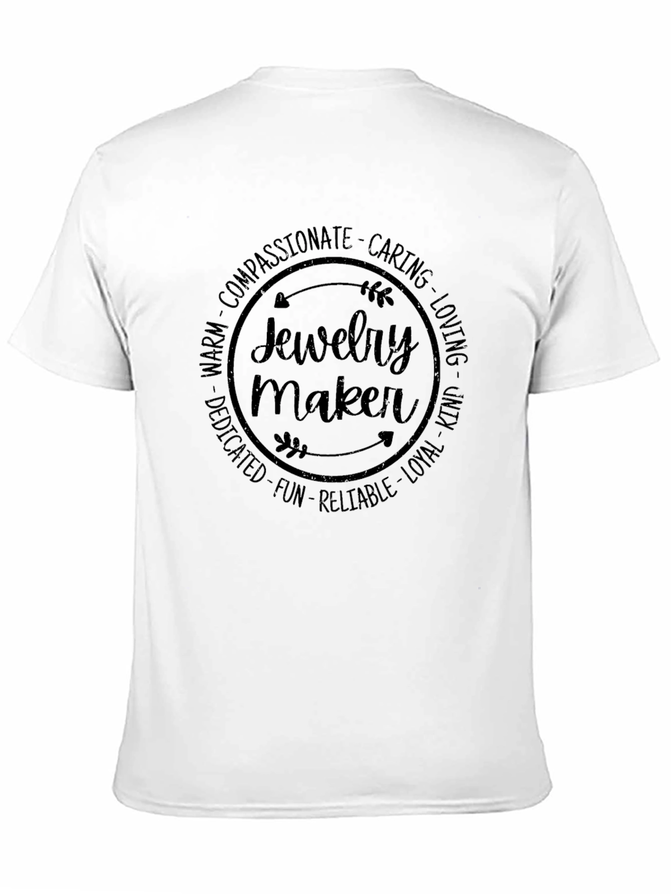 Jewelry Maker Graphic Tee - Compassionate Caring Loving