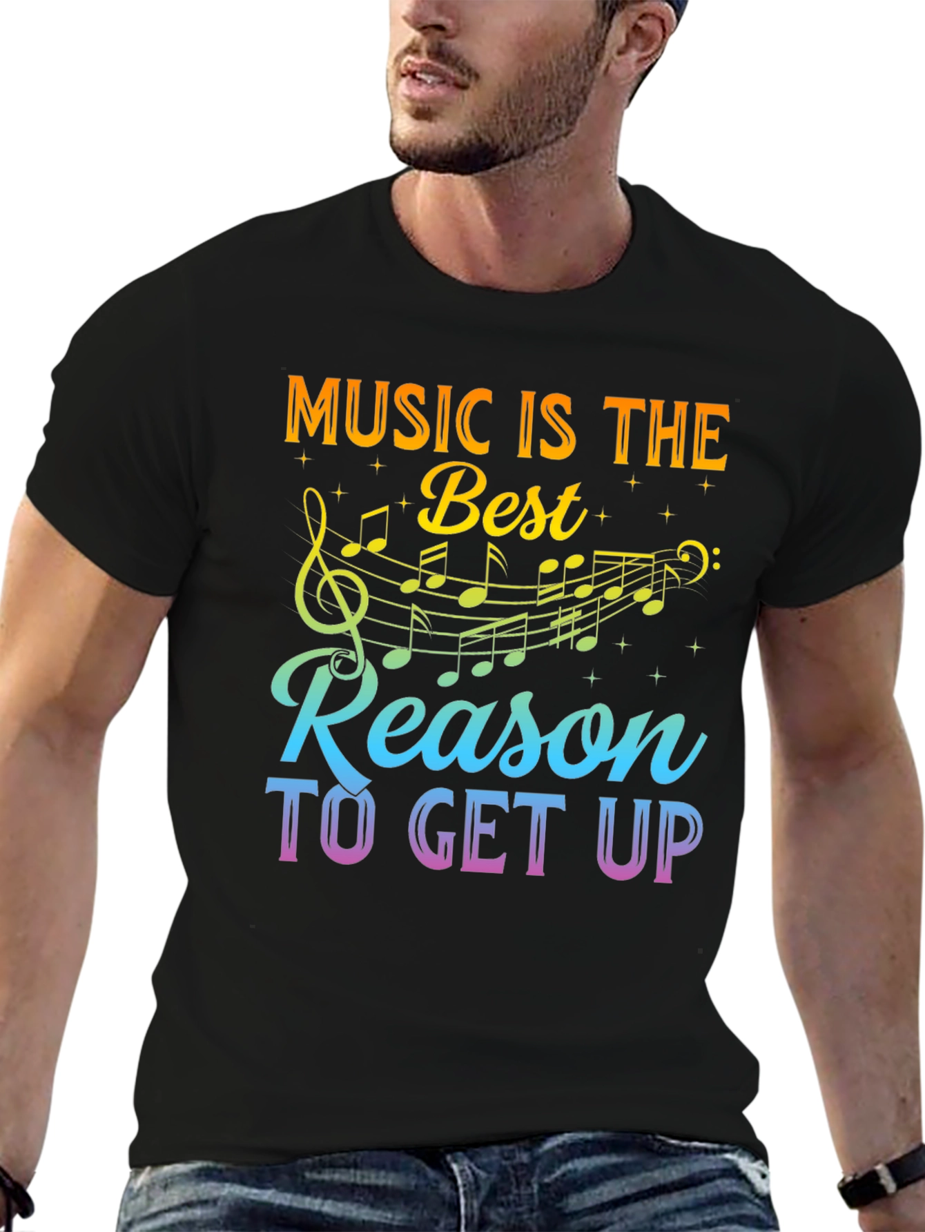 Music is the Best Reason Graphic T-Shirt