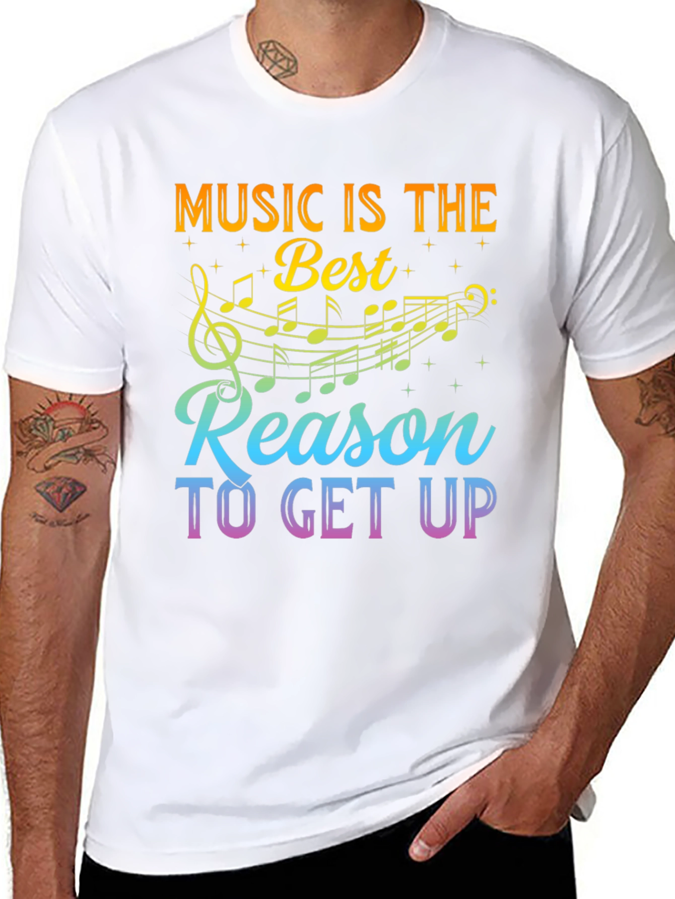 Music is the Best Reason Graphic T-Shirt