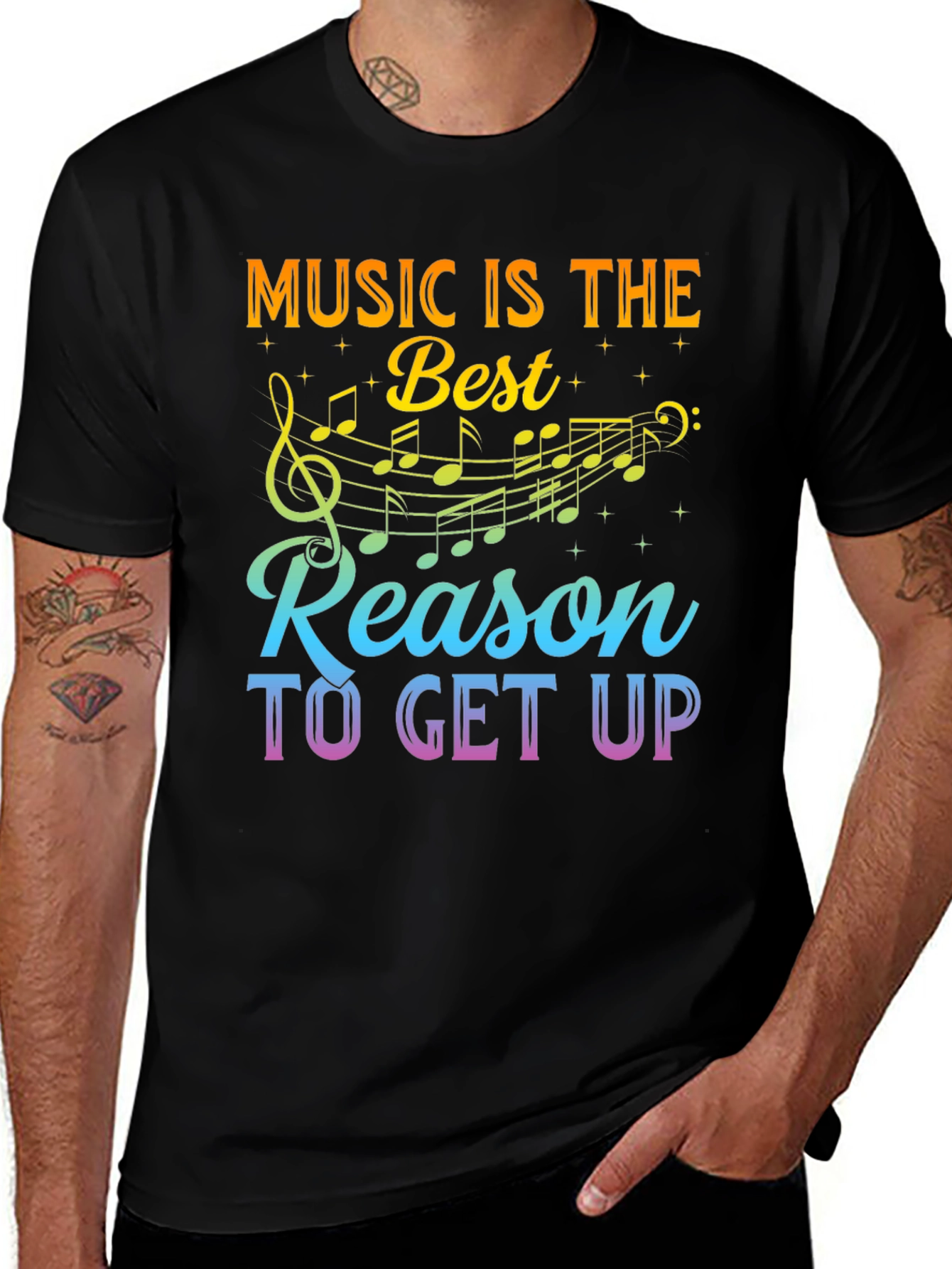 Music is the Best Reason Graphic T-Shirt