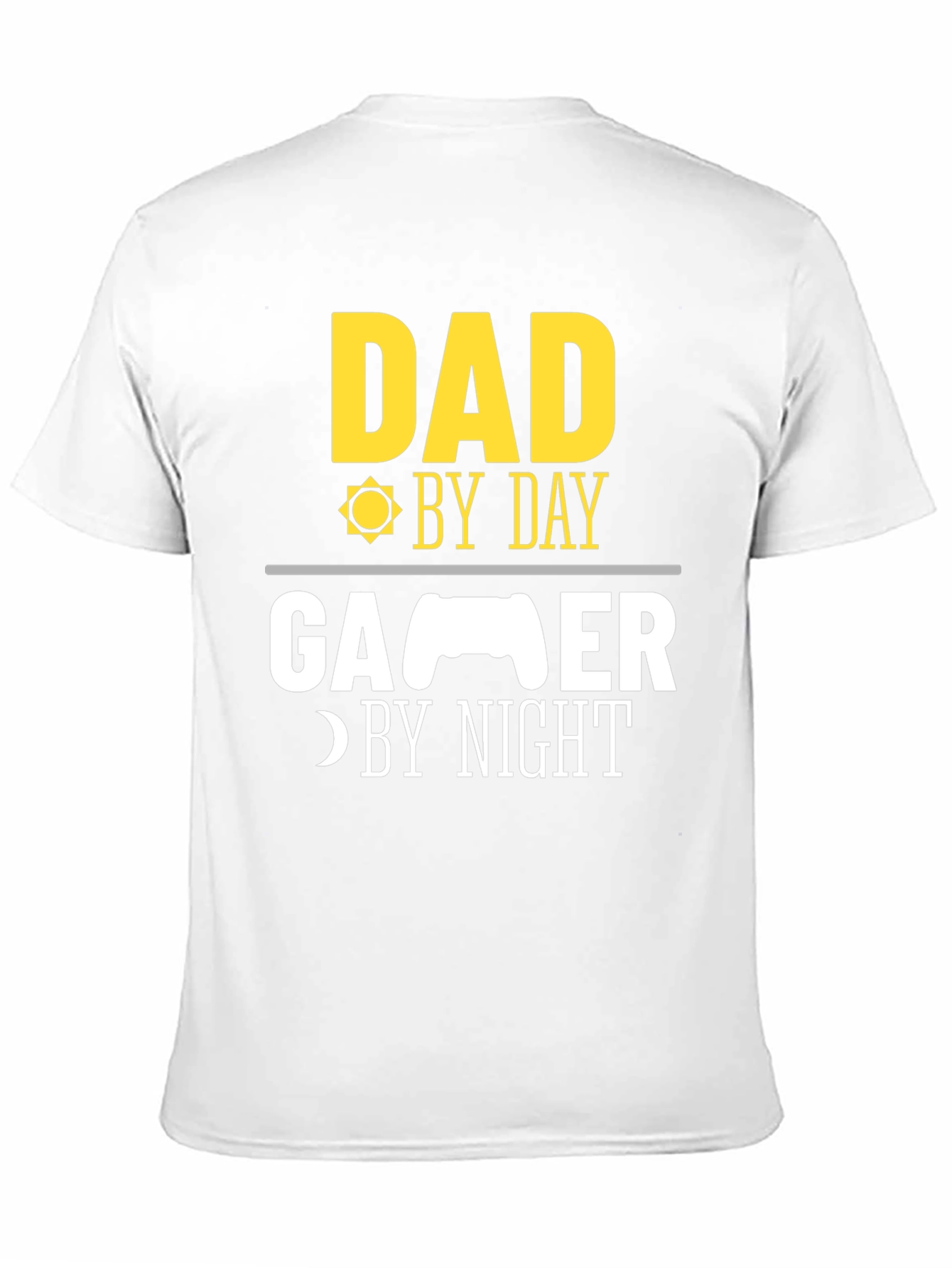 Dad Gamer T-Shirt - Day & Night Fun