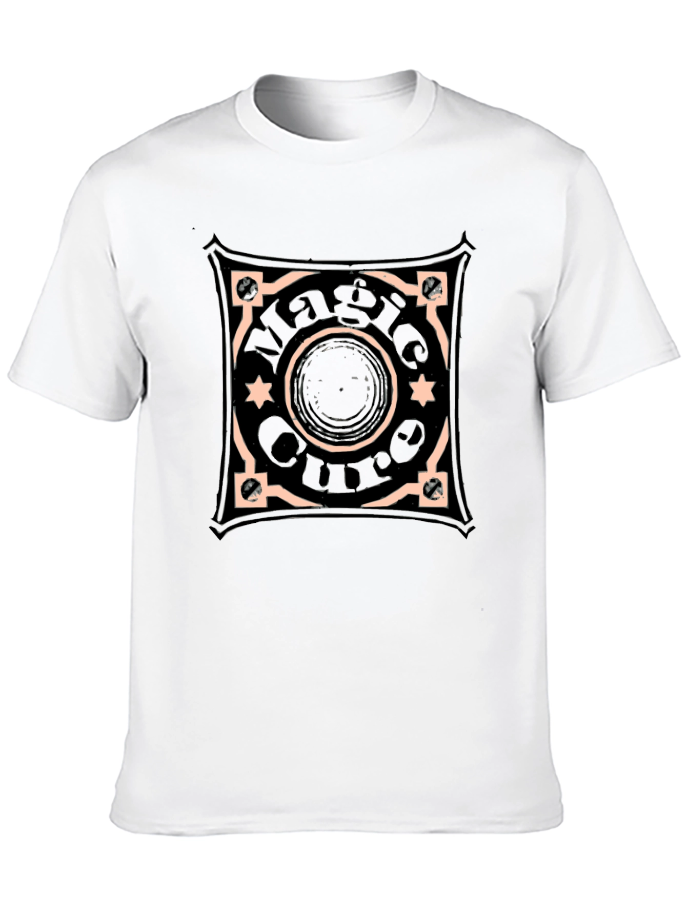 Magic Circle Graphic Tee - Unisex Black T-Shirt