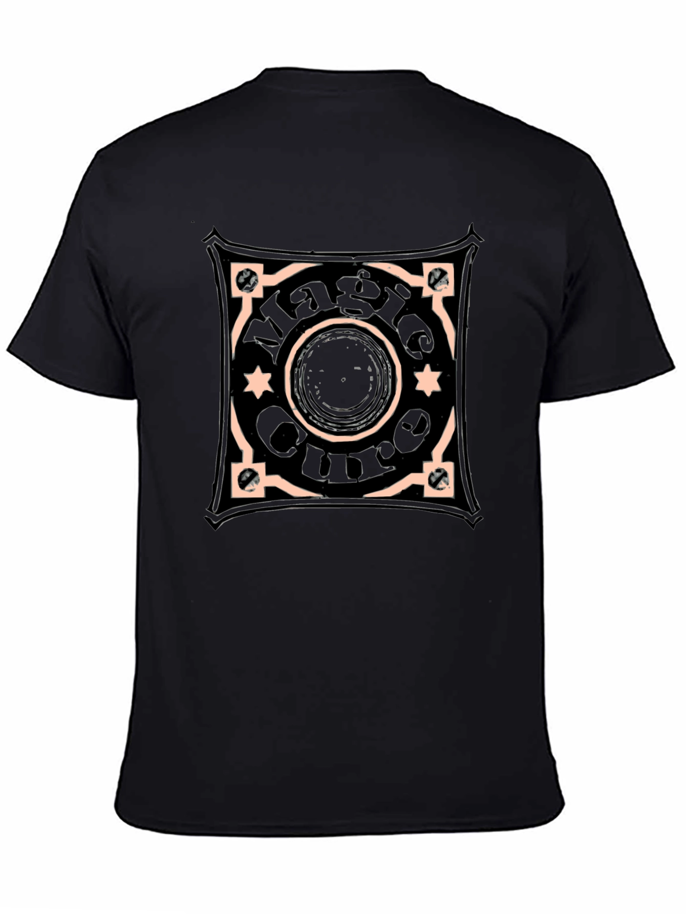 Magic Circle Graphic Tee - Unisex Black T-Shirt