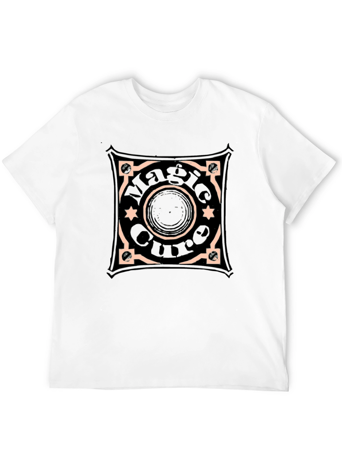 Magic Circle Graphic Tee - Unisex Black T-Shirt