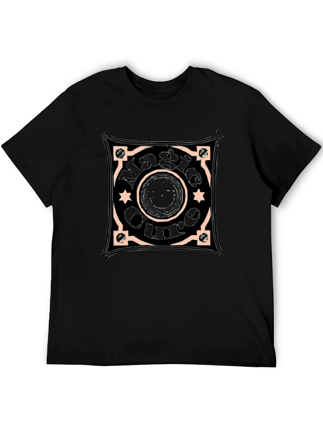 Magic Circle Graphic Tee - Unisex Black T-Shirt