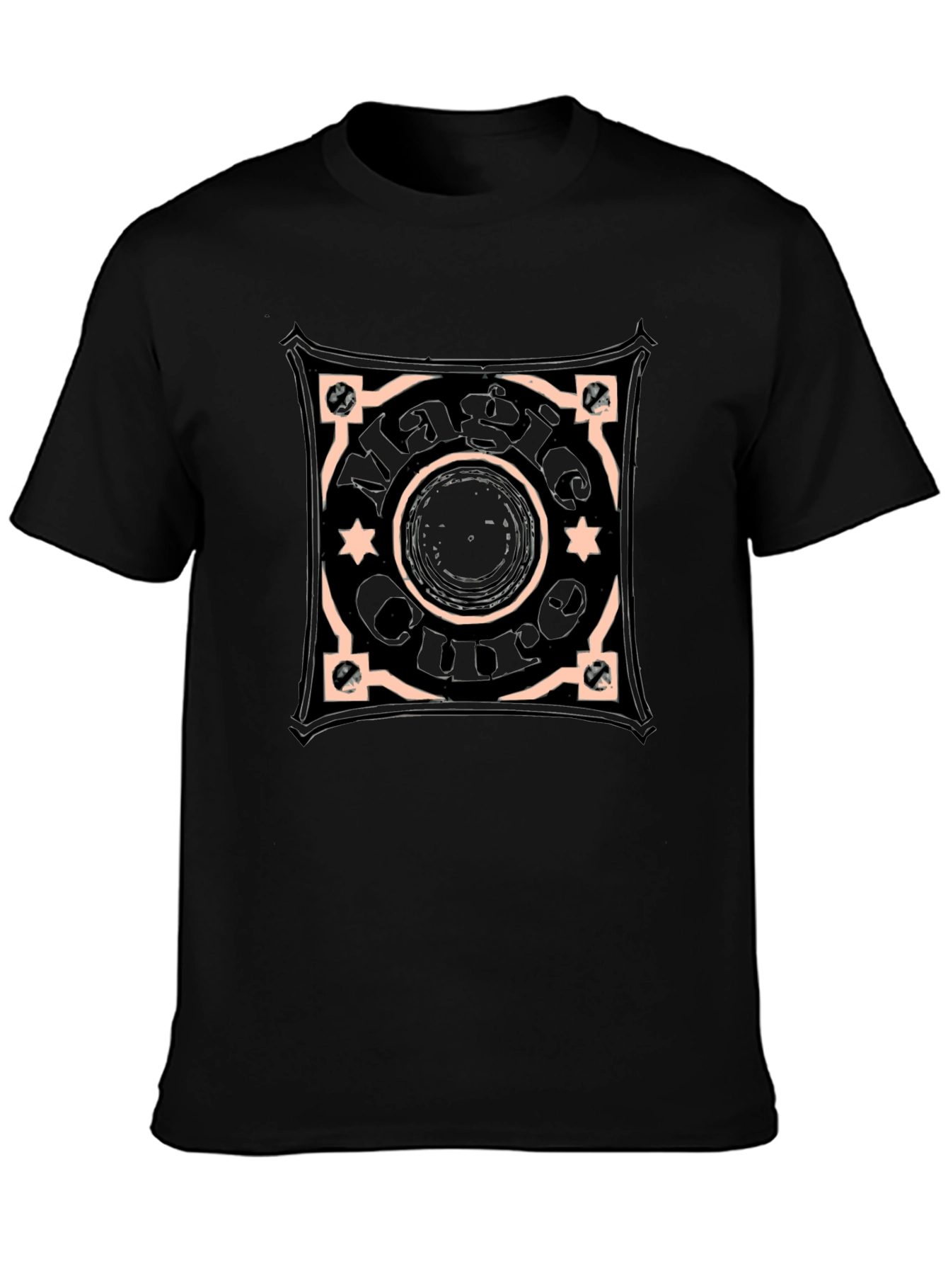Magic Circle Graphic Tee - Unisex Black T-Shirt