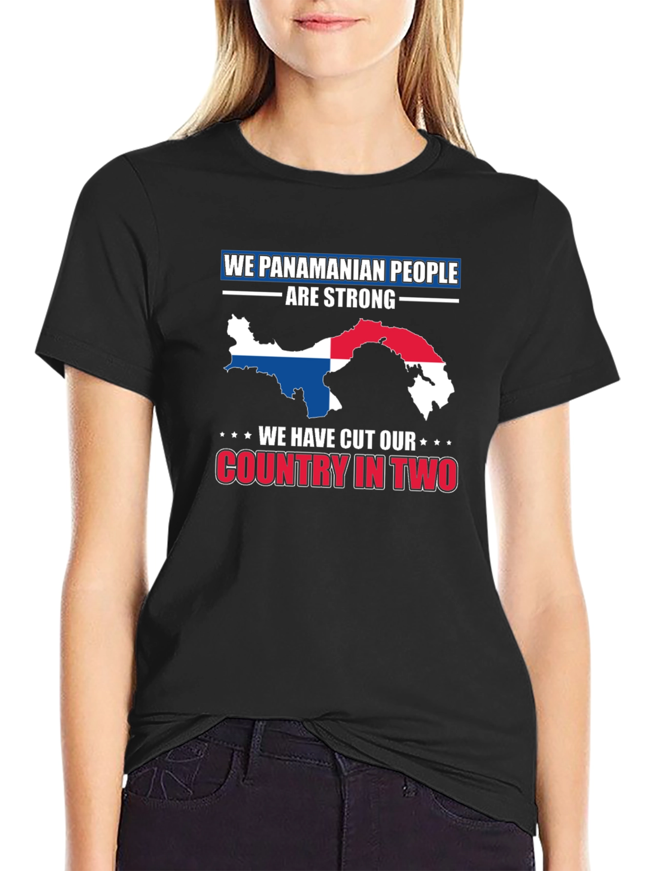 Panama Pride T-Shirt - We Panamanian People Are Strong