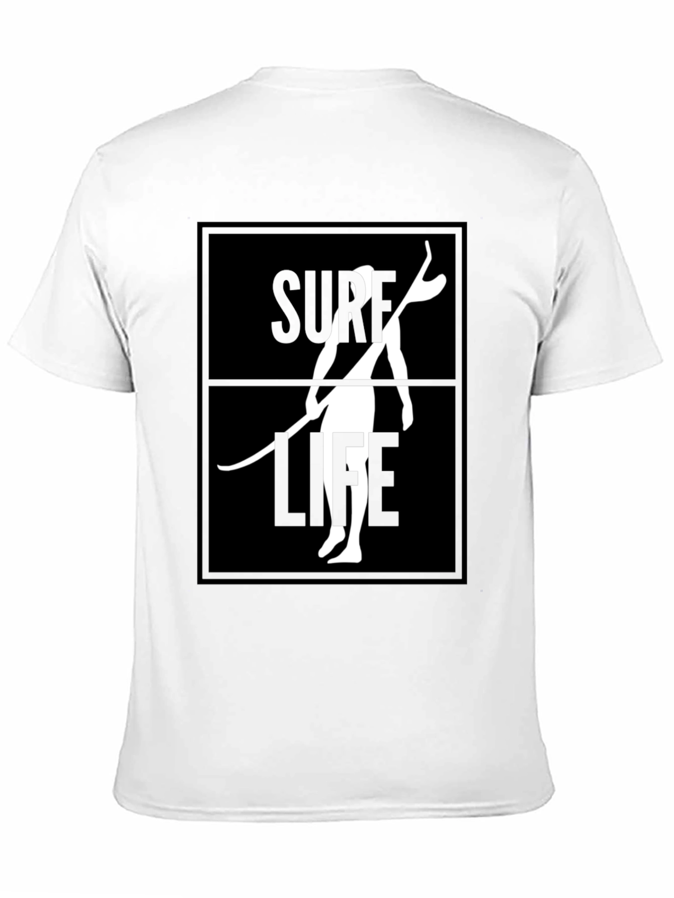 Surf Life Graphic Tee - Black T-Shirt