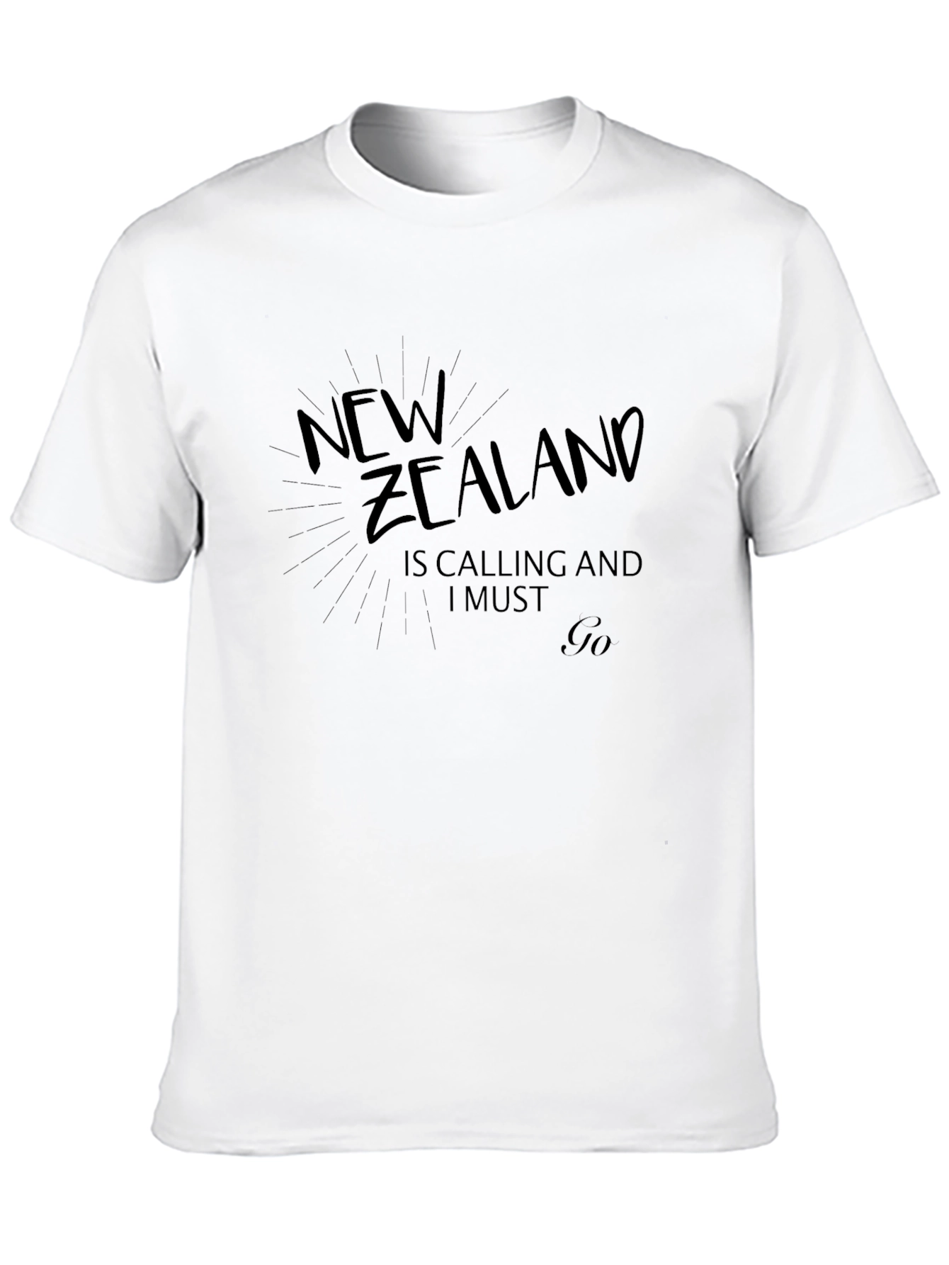 New Zealand Calling Tee - Must Go T-Shirt
