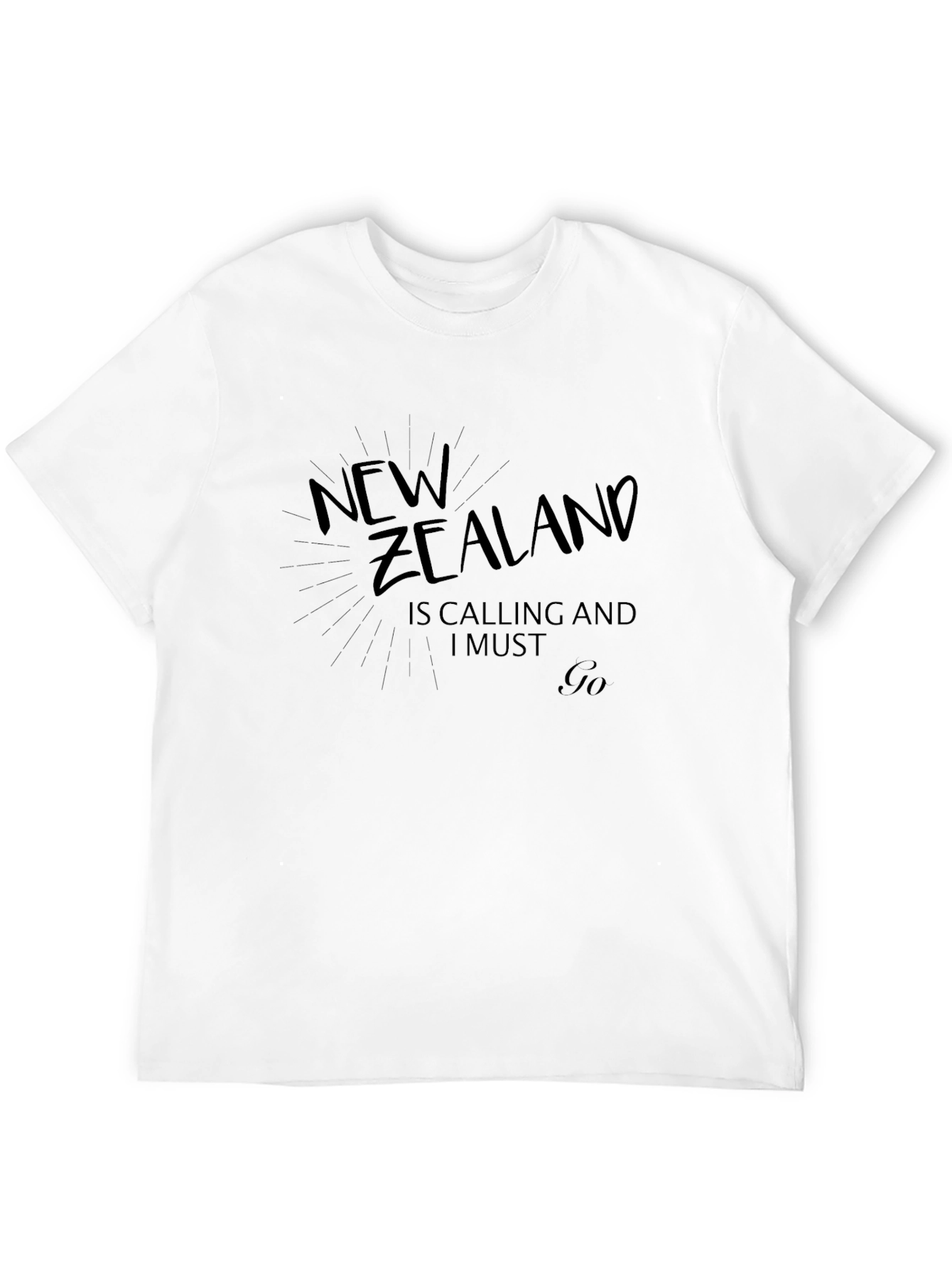 New Zealand Calling Tee - Must Go T-Shirt