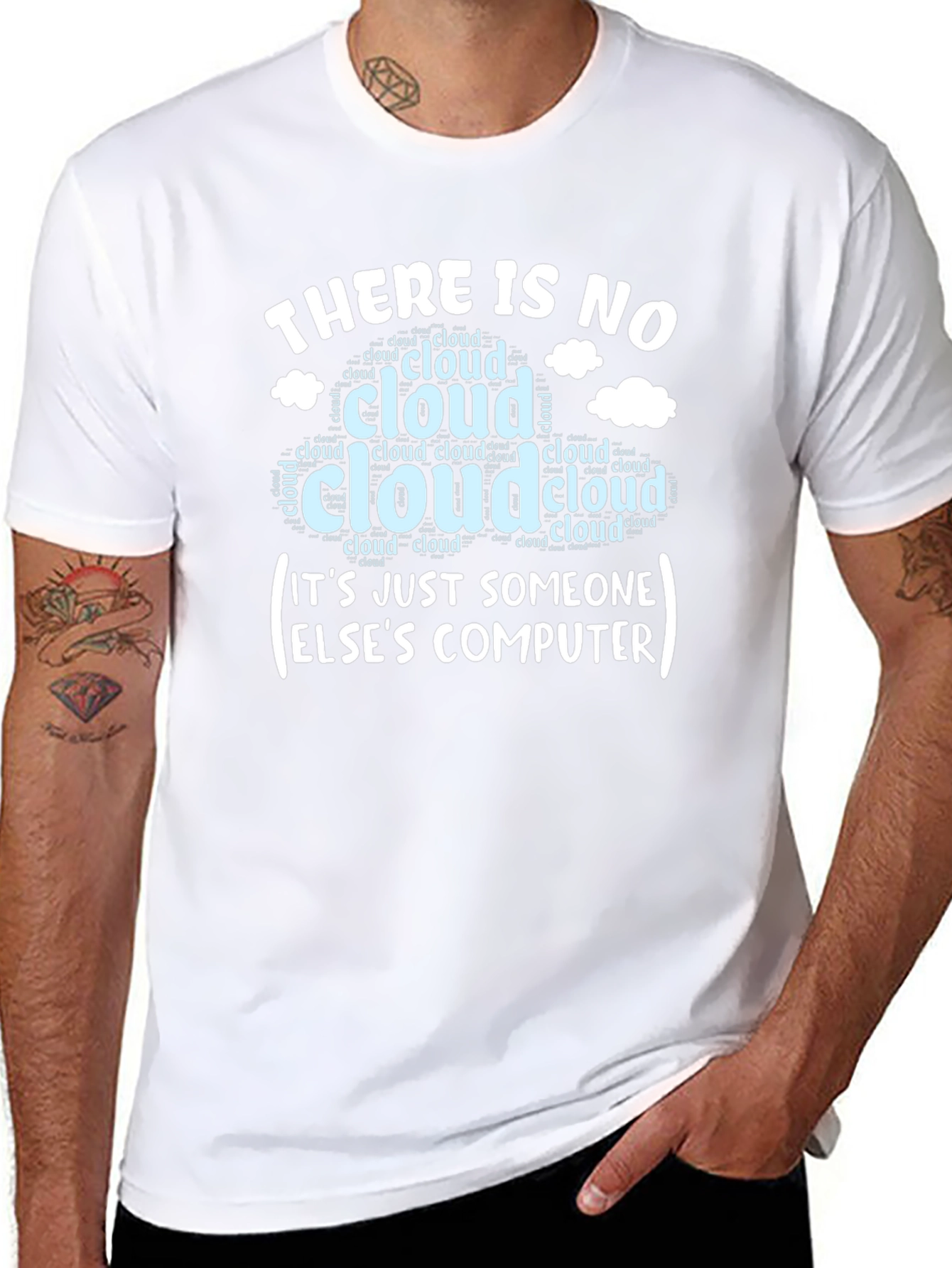 Cloud Humor T-Shirt: Someone Elses Computer Tee