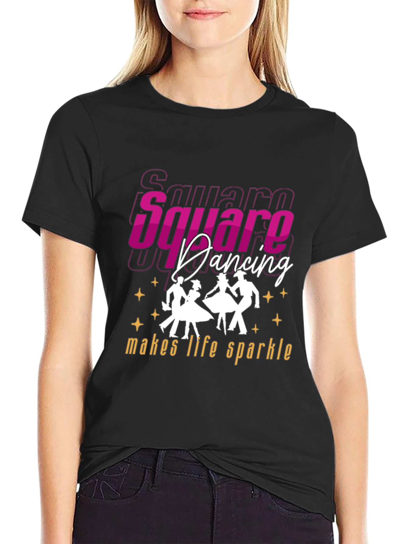 Square Dancing Makes Life Sparkle T-Shirt