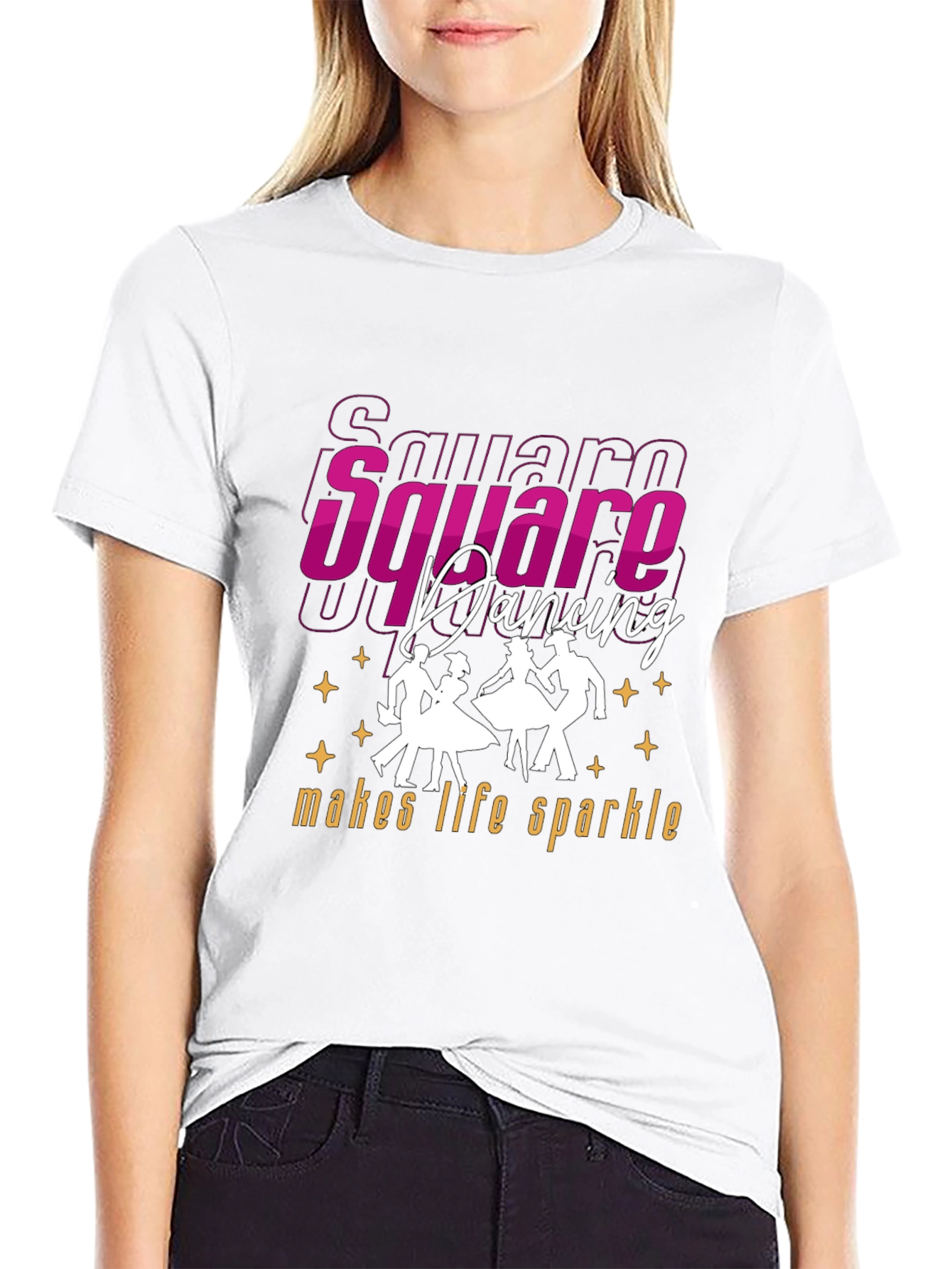 Square Dancing Makes Life Sparkle T-Shirt