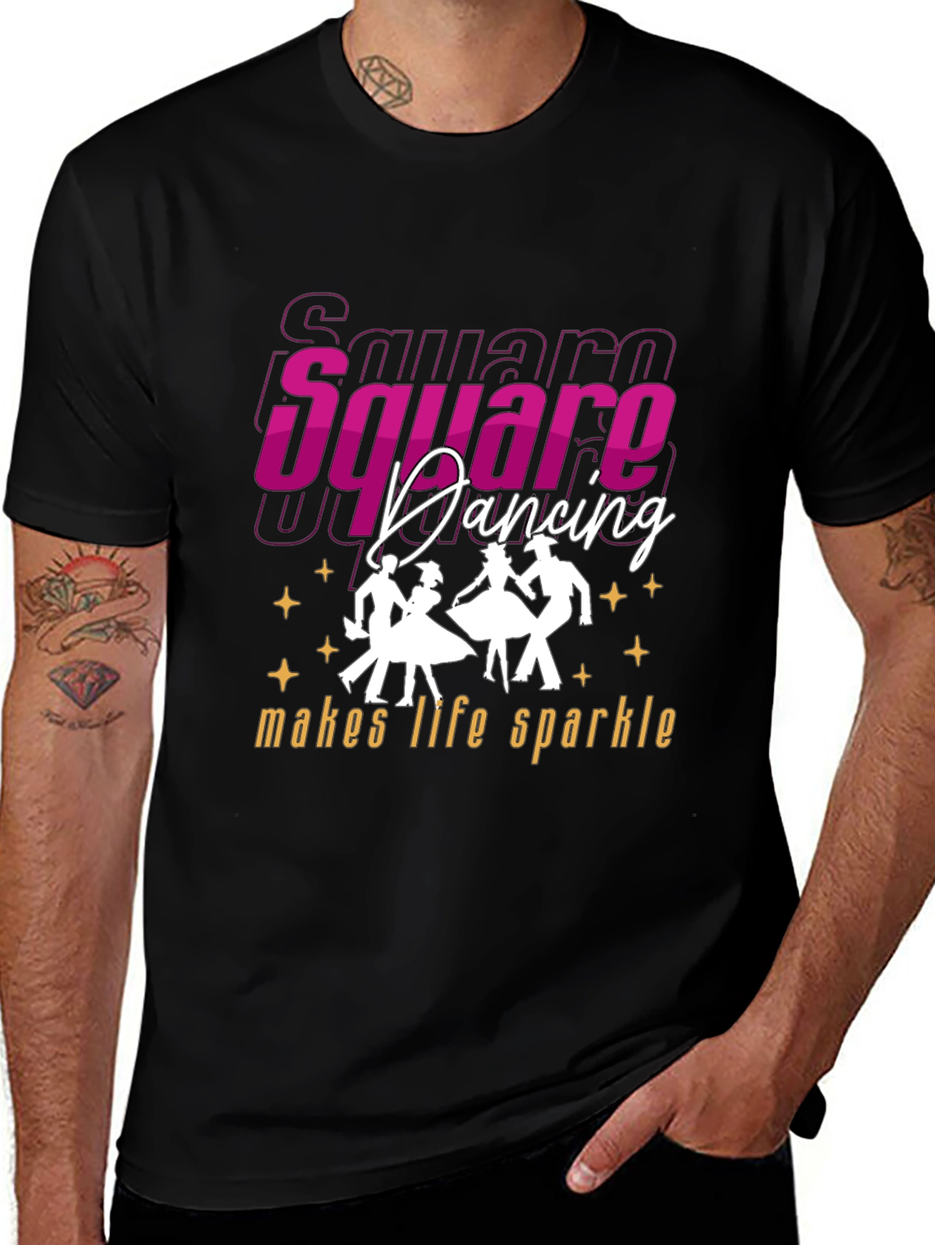Square Dancing Makes Life Sparkle T-Shirt
