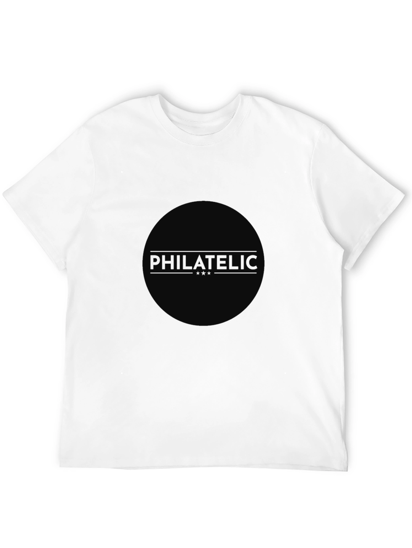 Philatelic Circle Black T-Shirt