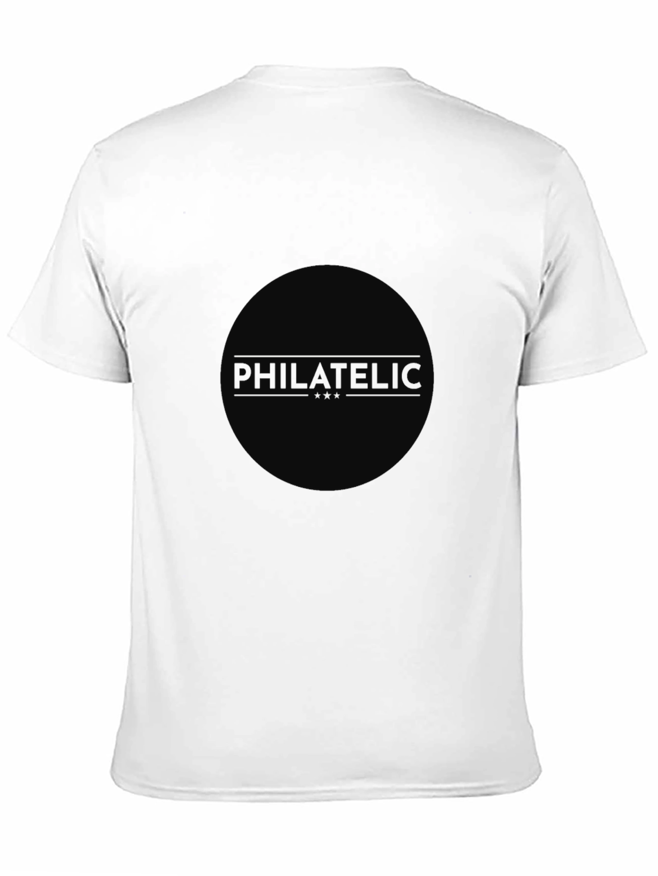 Philatelic Circle Black T-Shirt