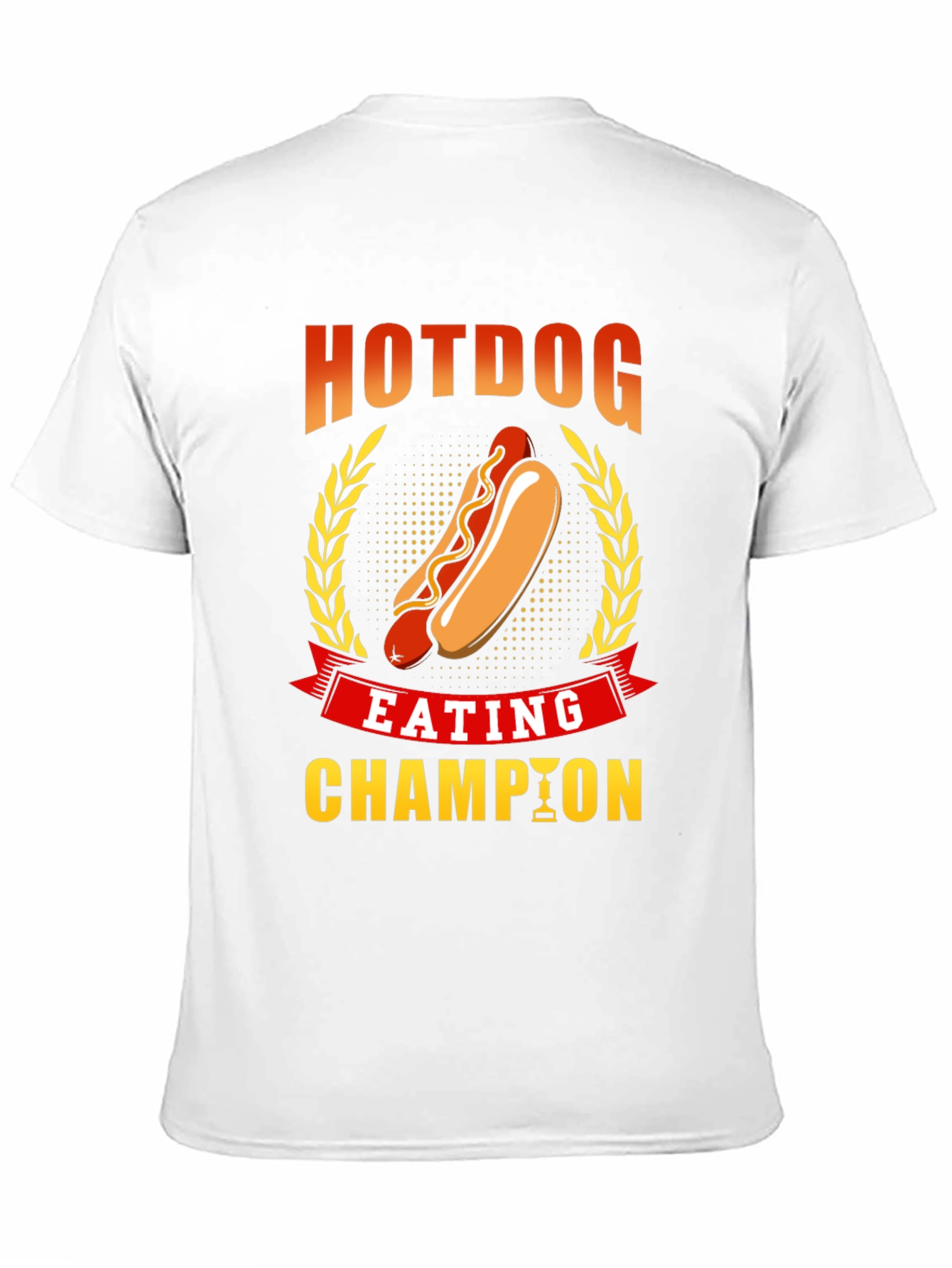Hotdog Eating Champion Graphic T-Shirt