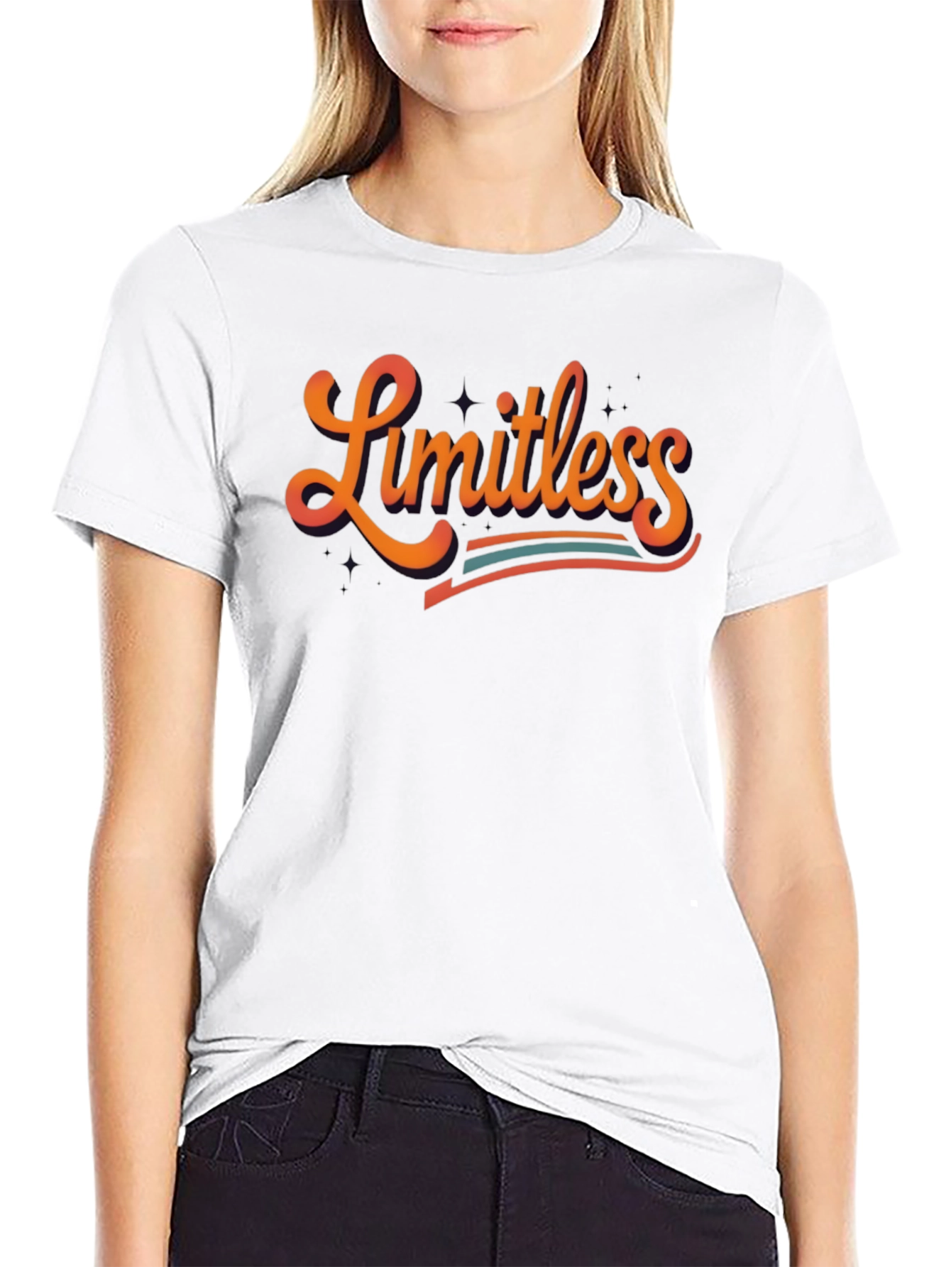 Limitless Graphic Print T-Shirt - Stylish Everyday Wear