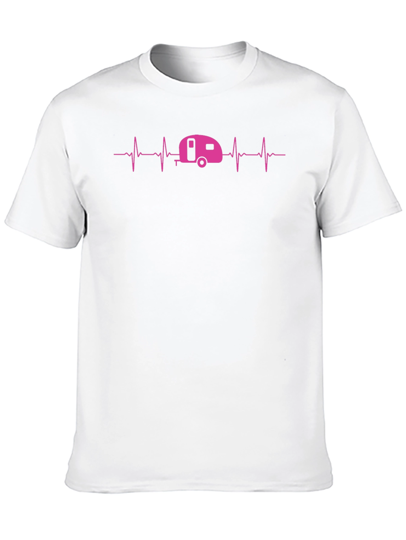 Camper Heartbeat T-Shirt - RV Camping Tee