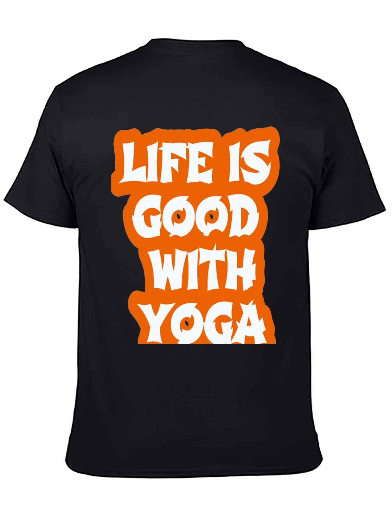 Life is Good With Yoga Graphic Tee