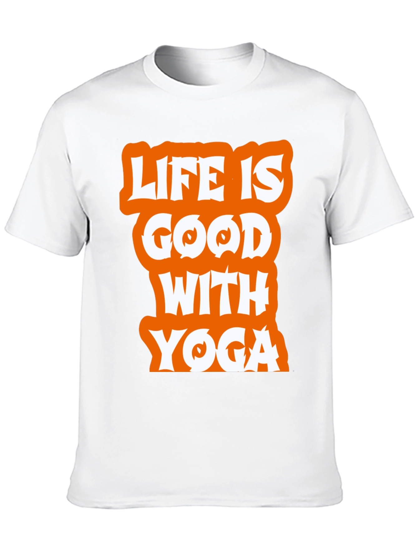 Life is Good With Yoga Graphic Tee