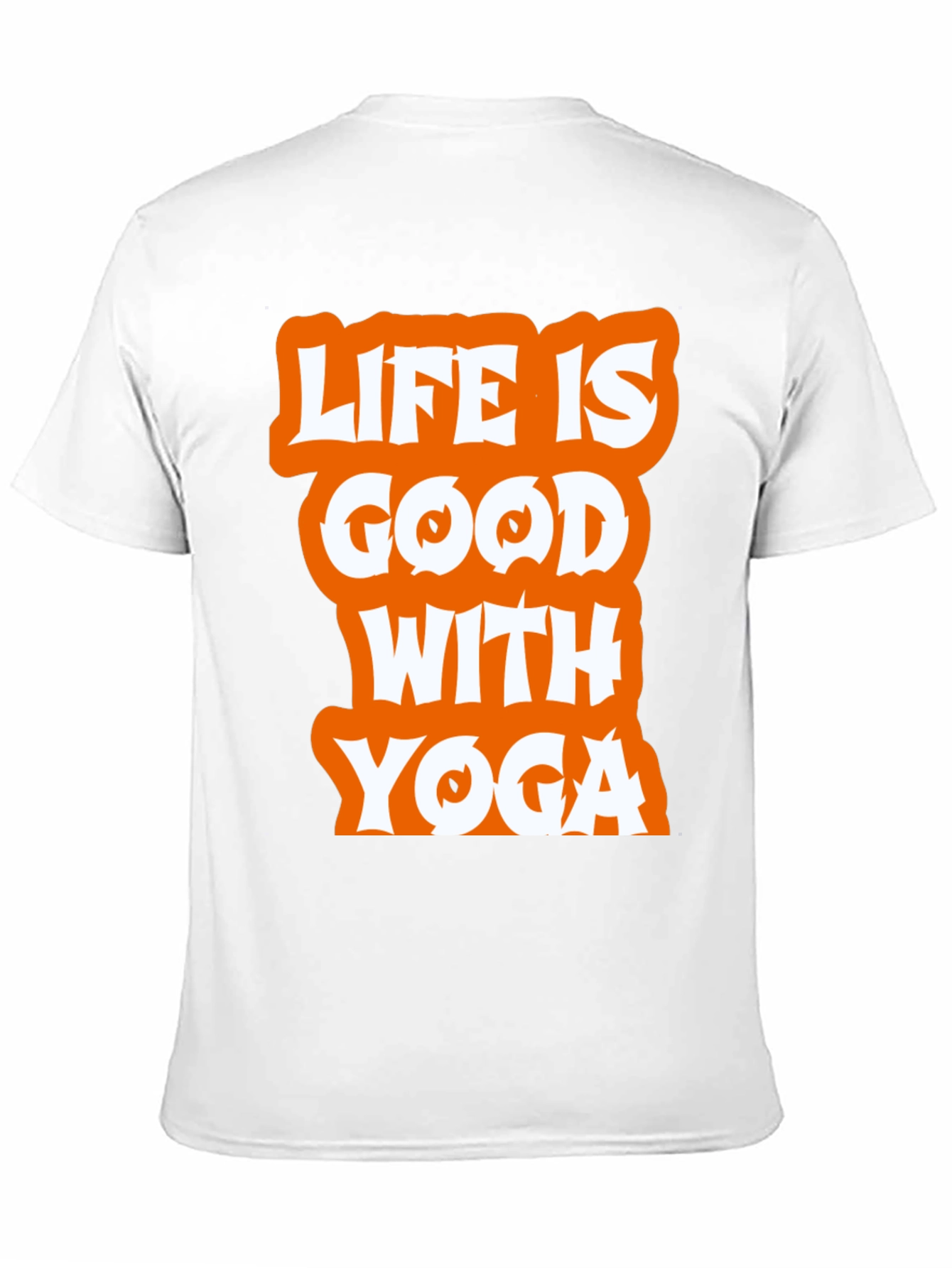 Life is Good With Yoga Graphic Tee