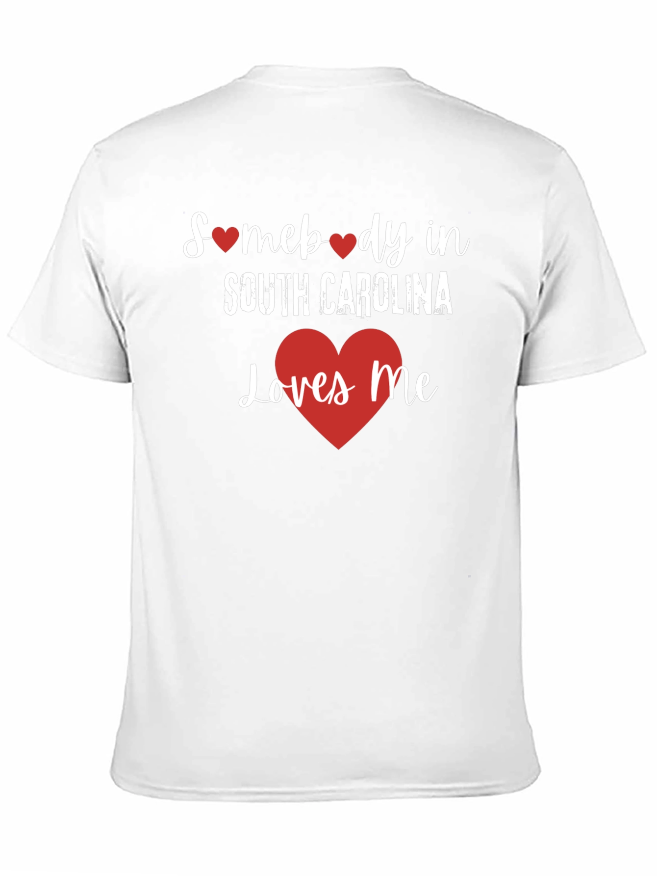 South Carolina Loves Me Black T-Shirt