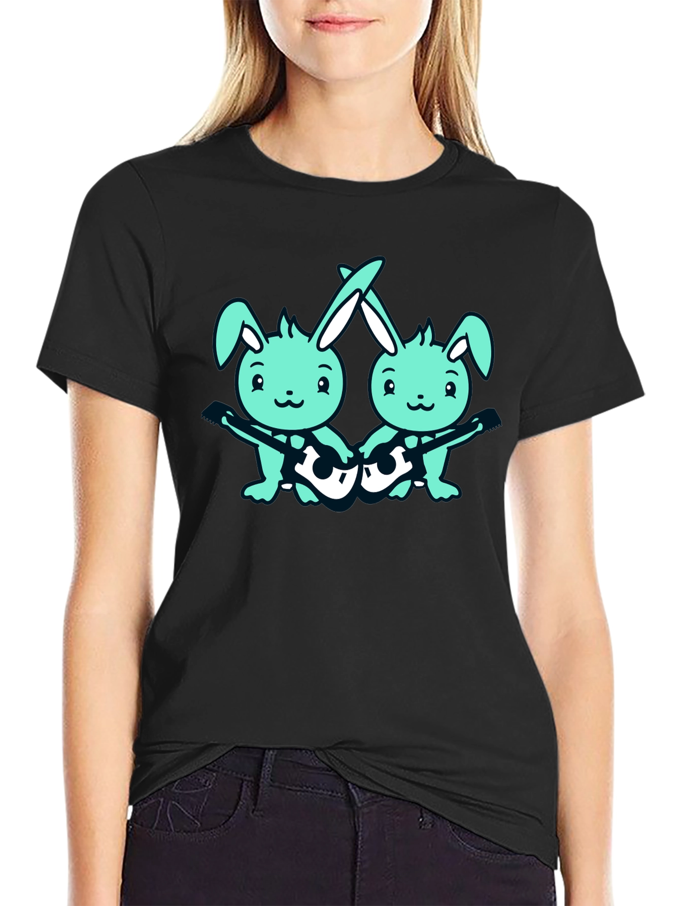 Bunny Guitarist T-Shirt