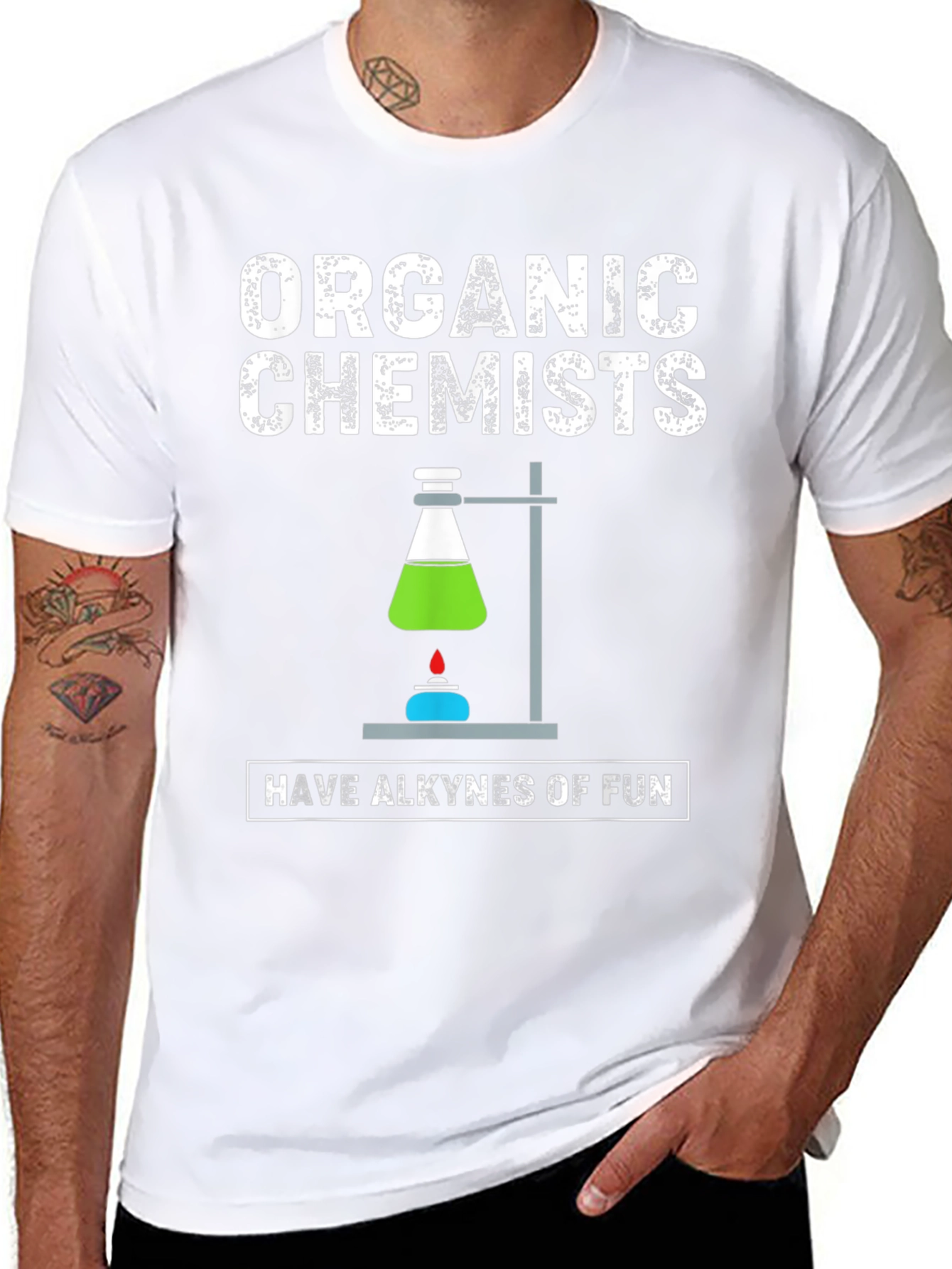 Organic Chemists Have Alkynes Of Fun Graphic T-Shirt