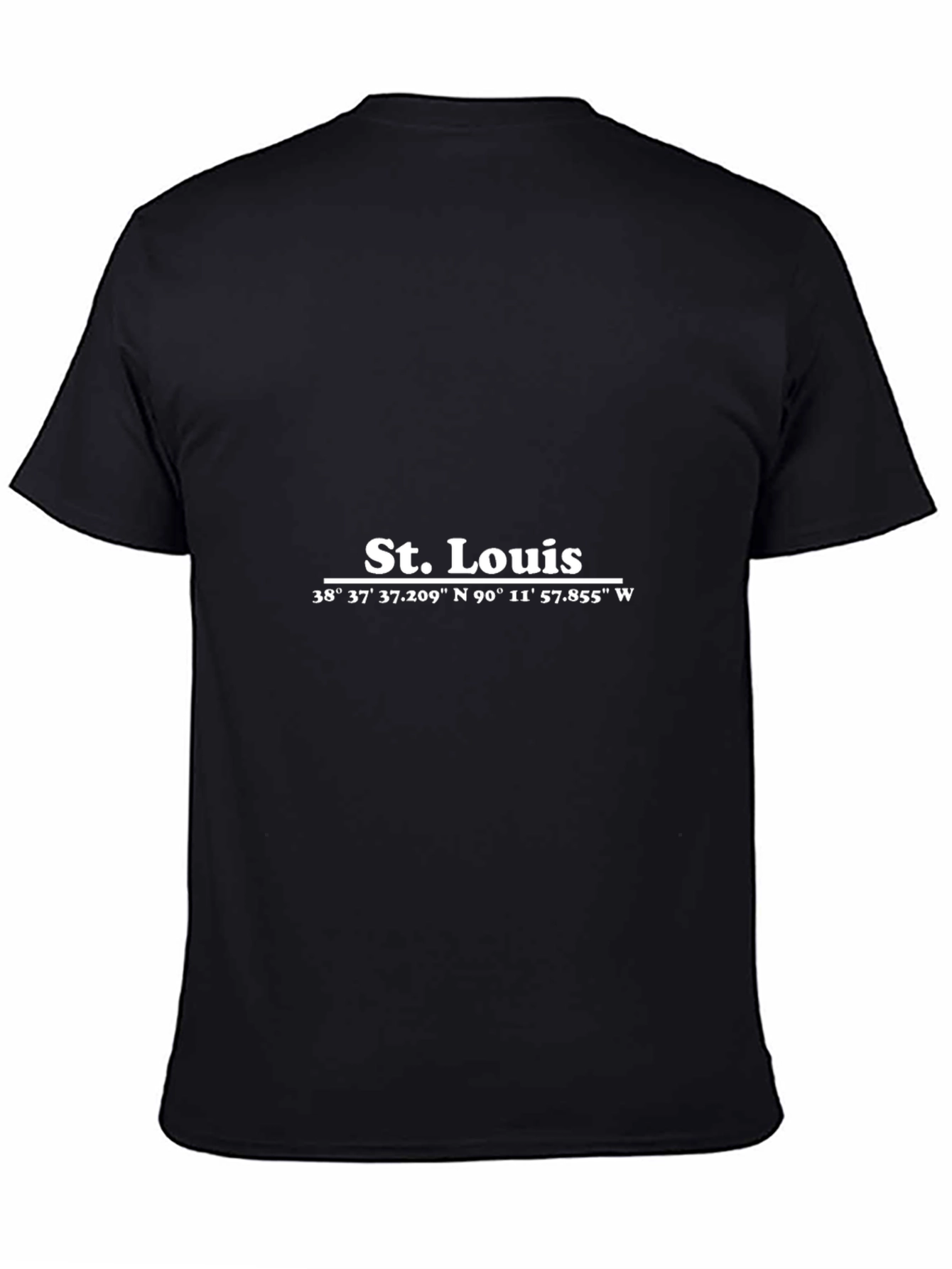 St. Louis Coordinates Graphic T-Shirt
